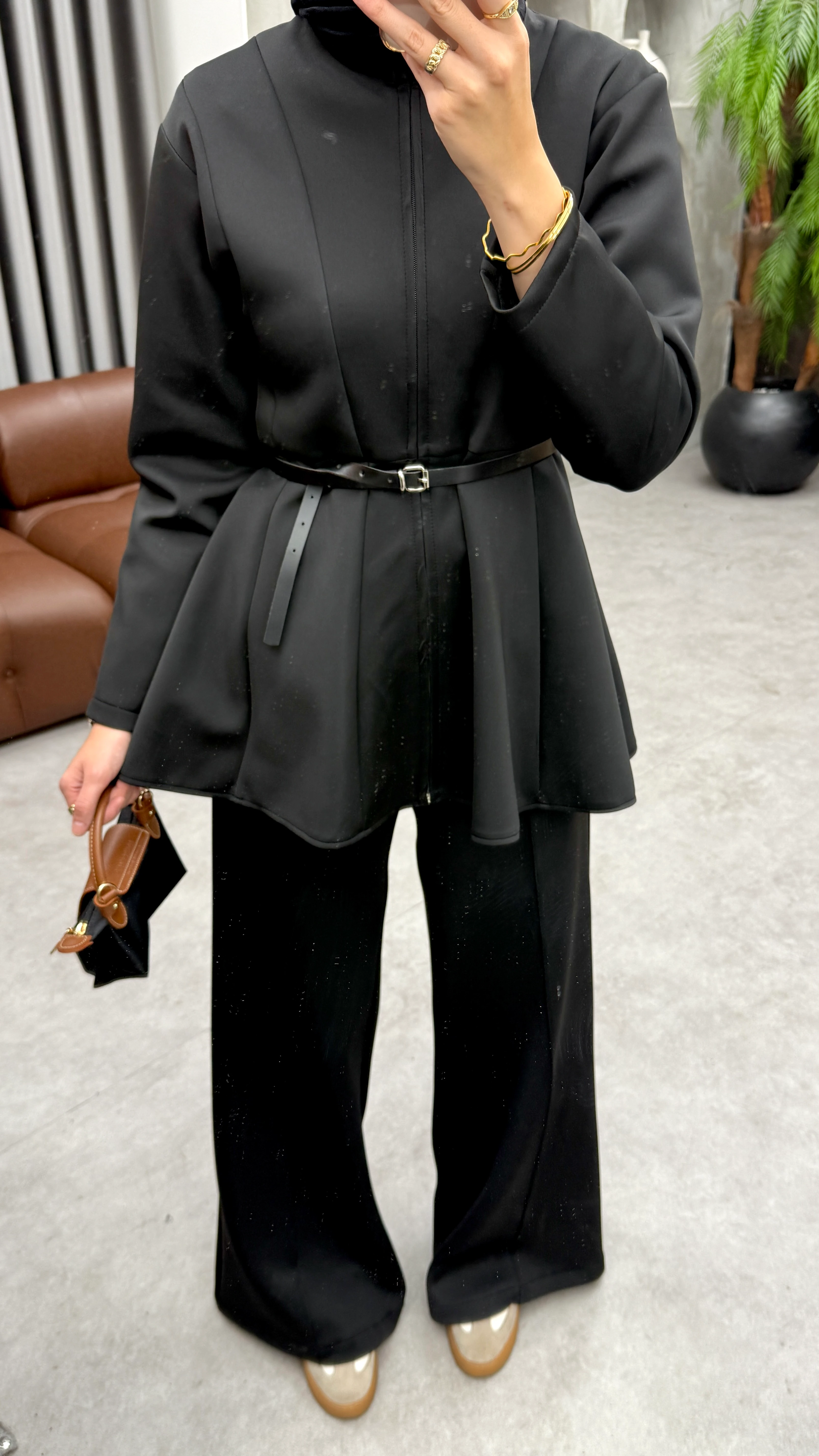 Suzi Scuba Takım - Siyah