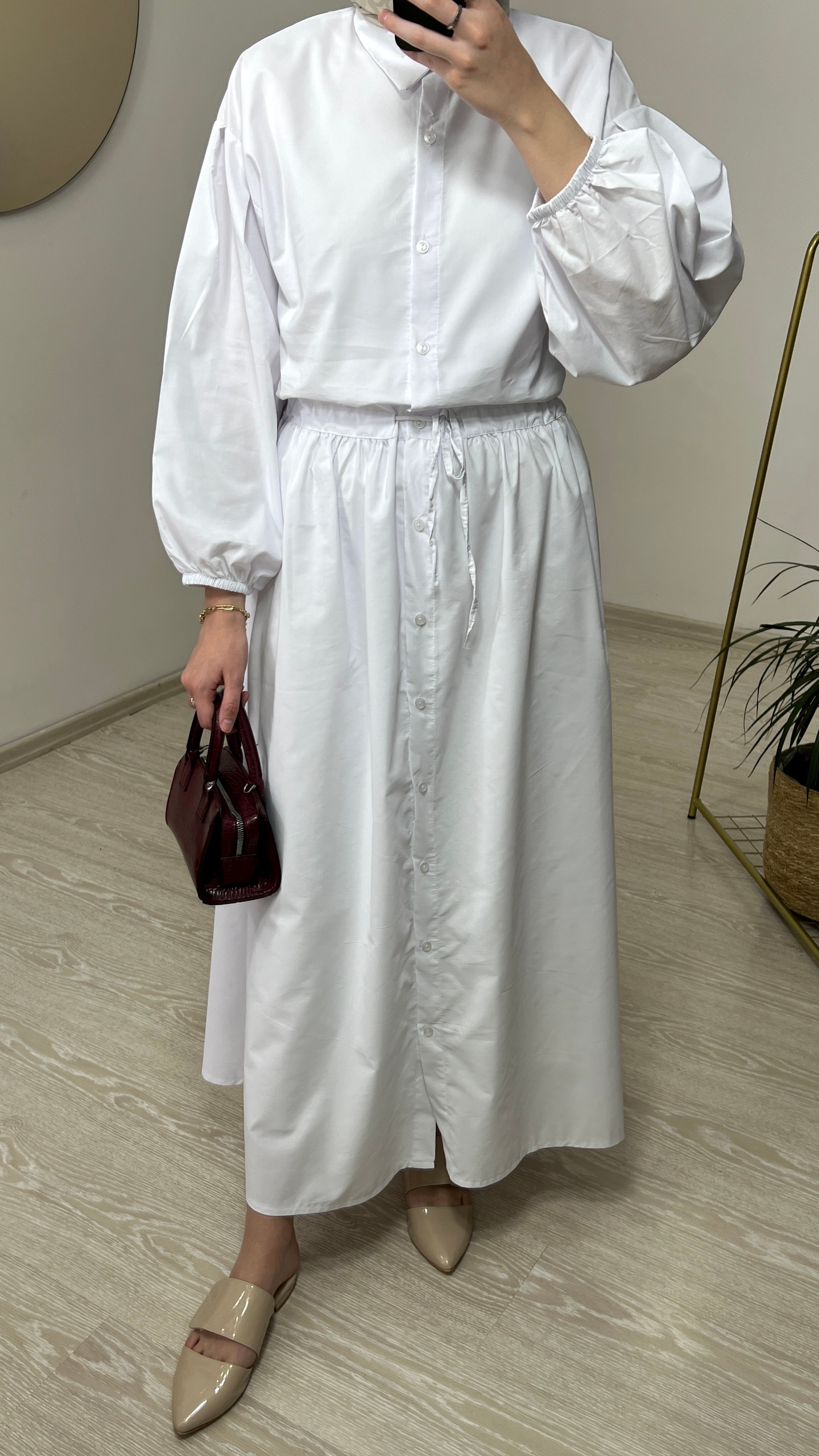 Anna Poplin Elbise