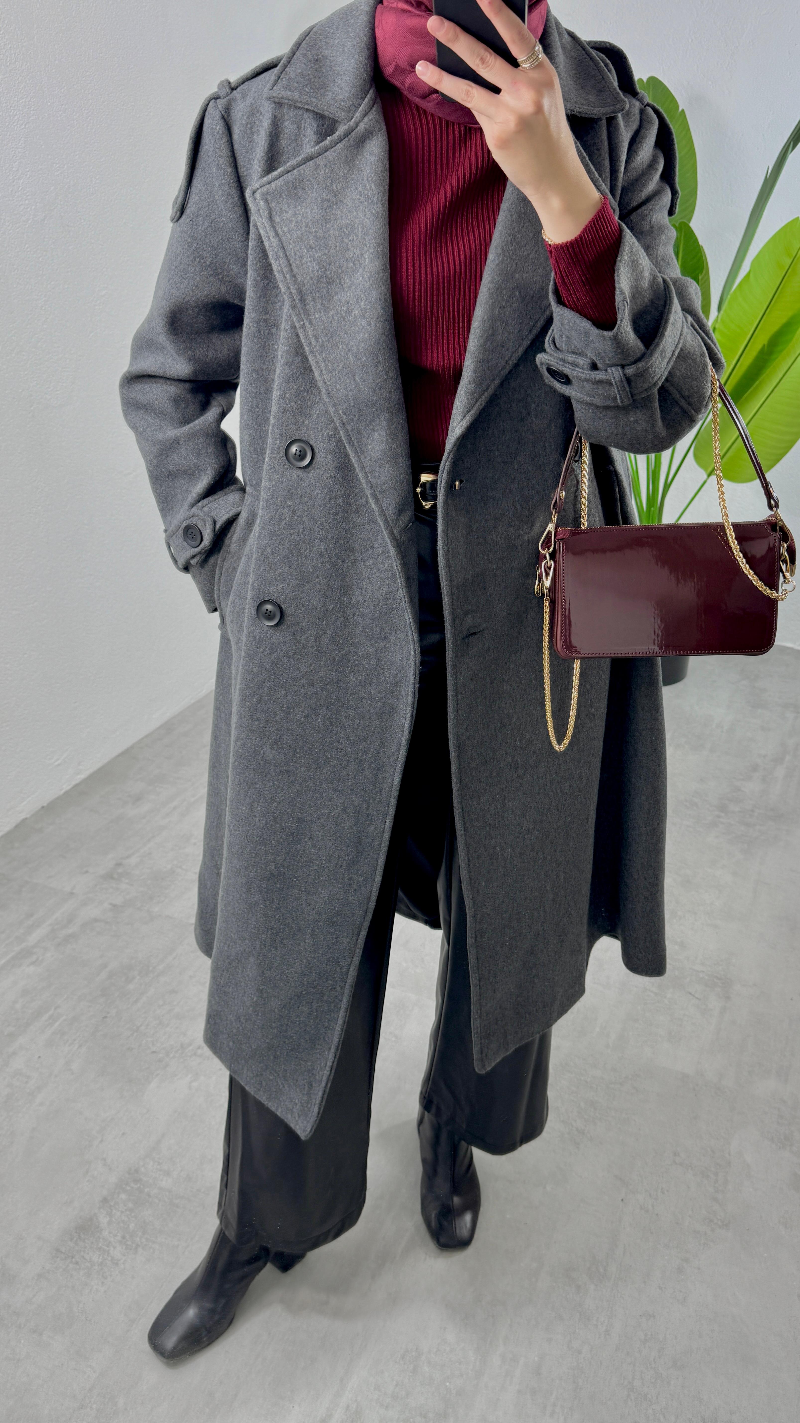 Massimo Oversize Kaban - Antrasit