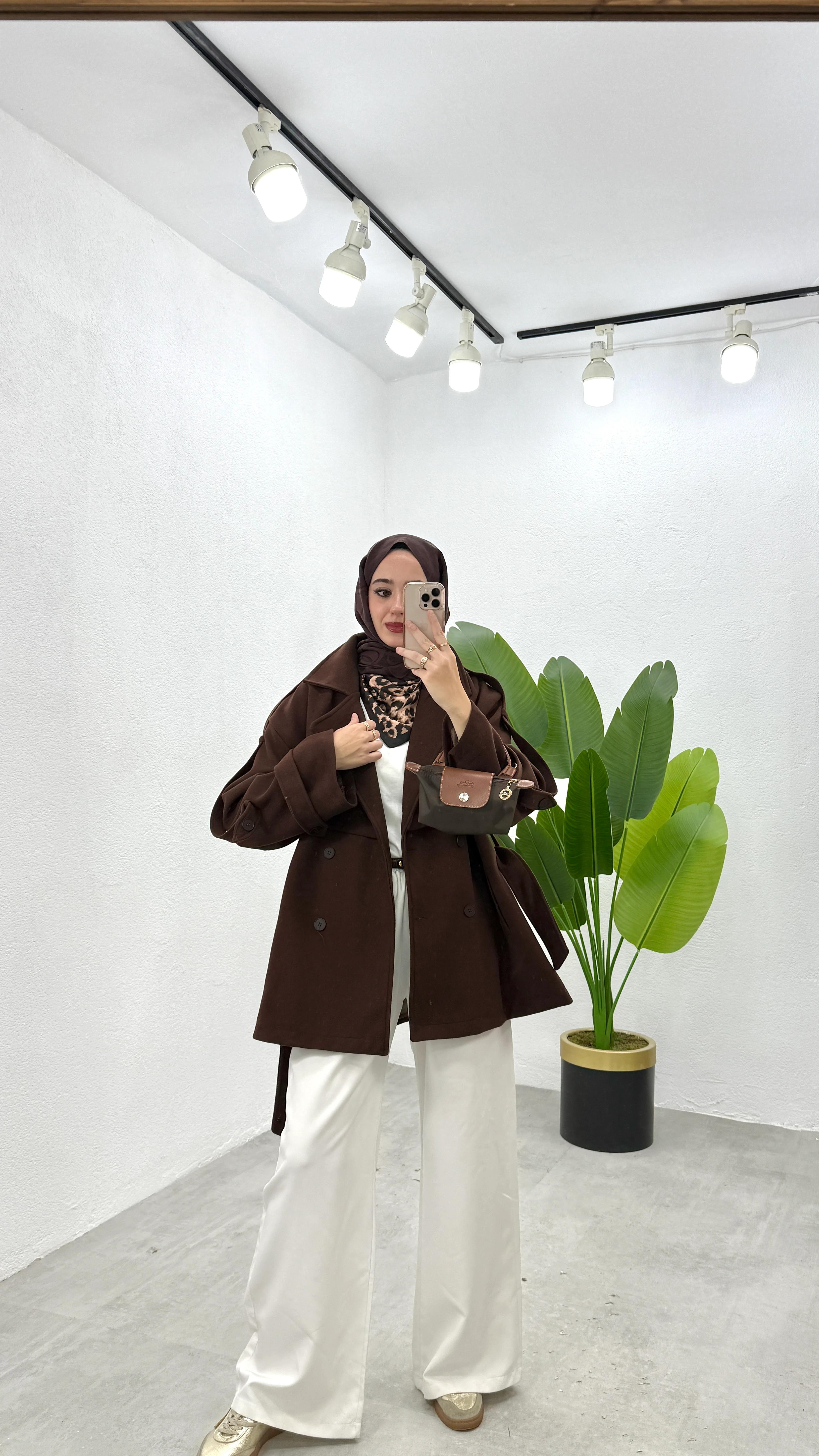 Araboy Kaşe Kaban - Kahve