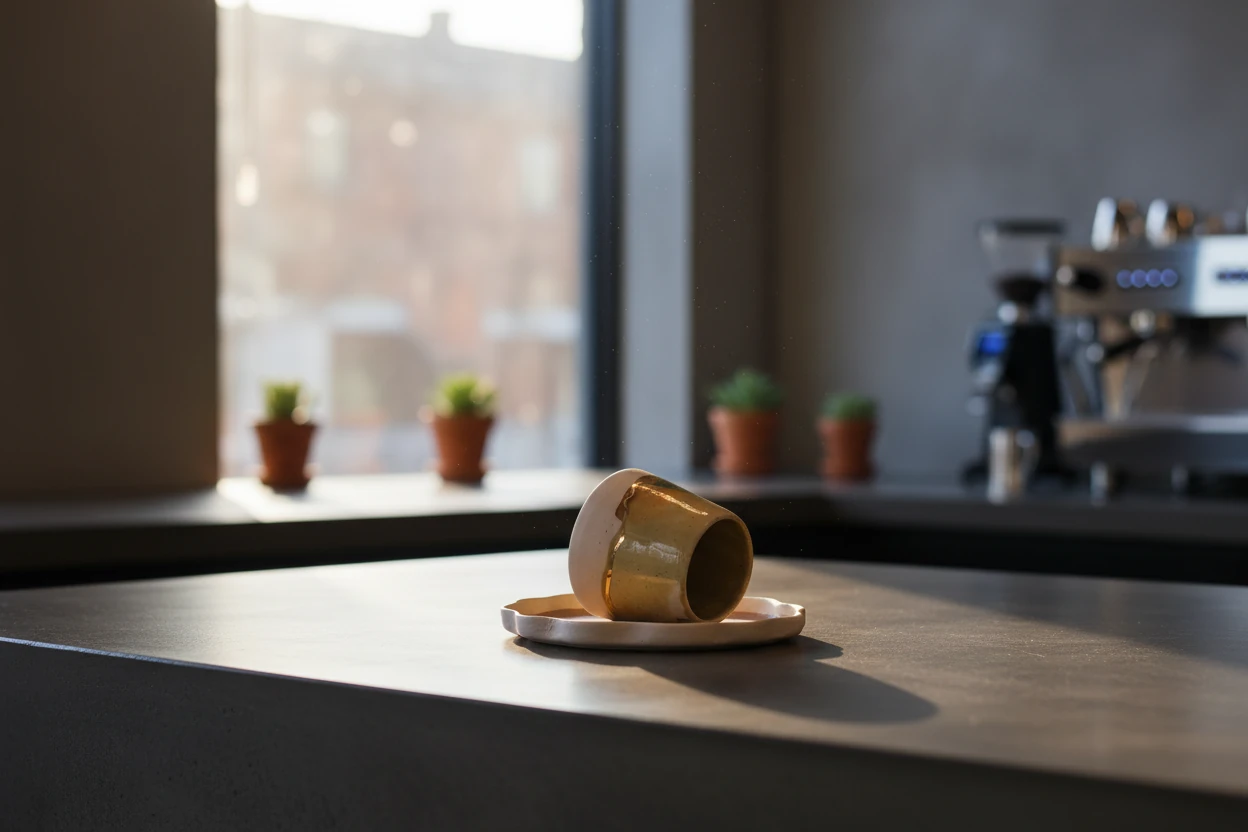 Derin Türk Kahvesi Fincanı