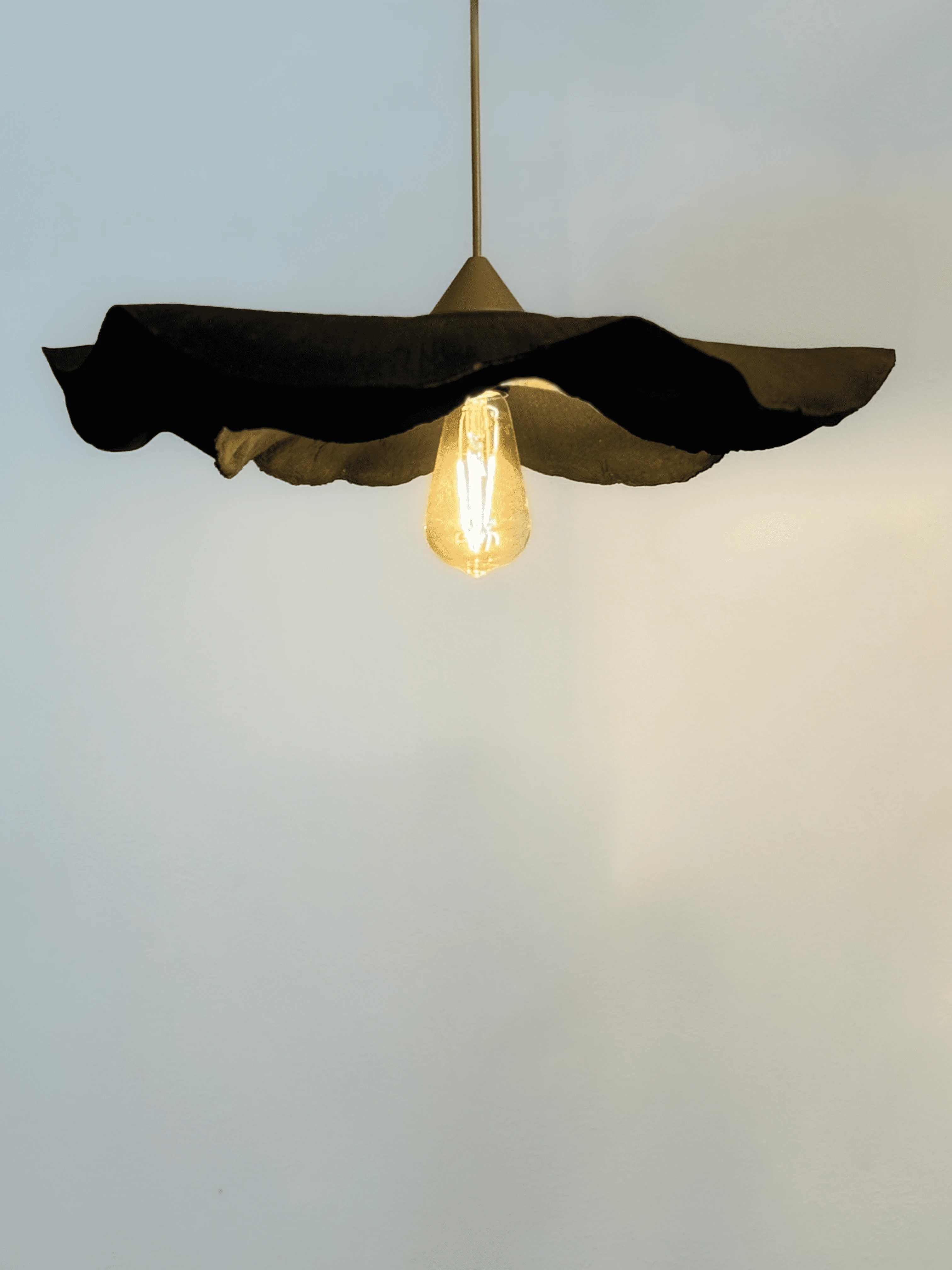 Modern Dark Avf Siyah İki Katlı Sarkıt Avize