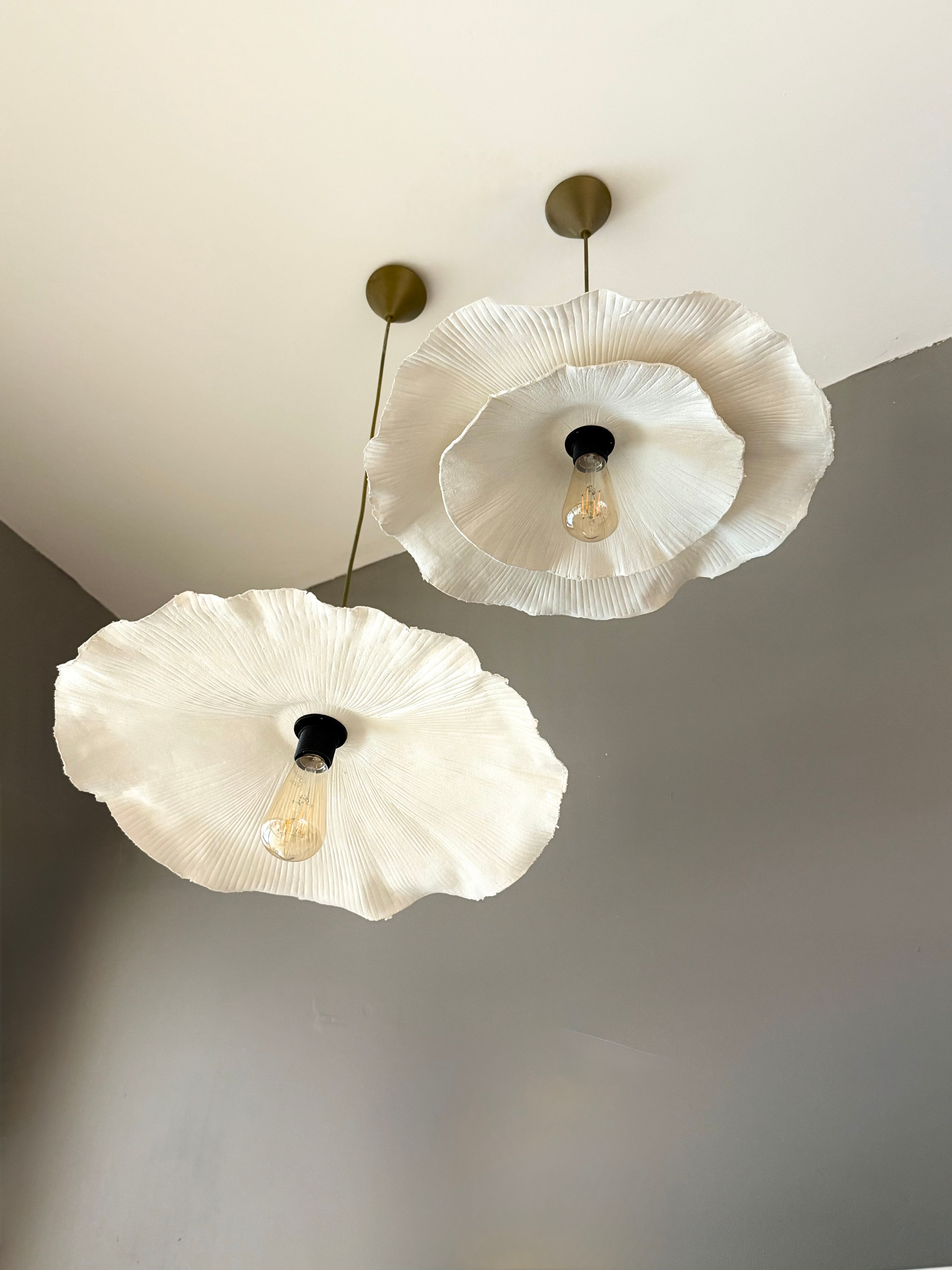 2'li Modern Avf İki Katlı Sarkıt Avize & 60 cm Avize