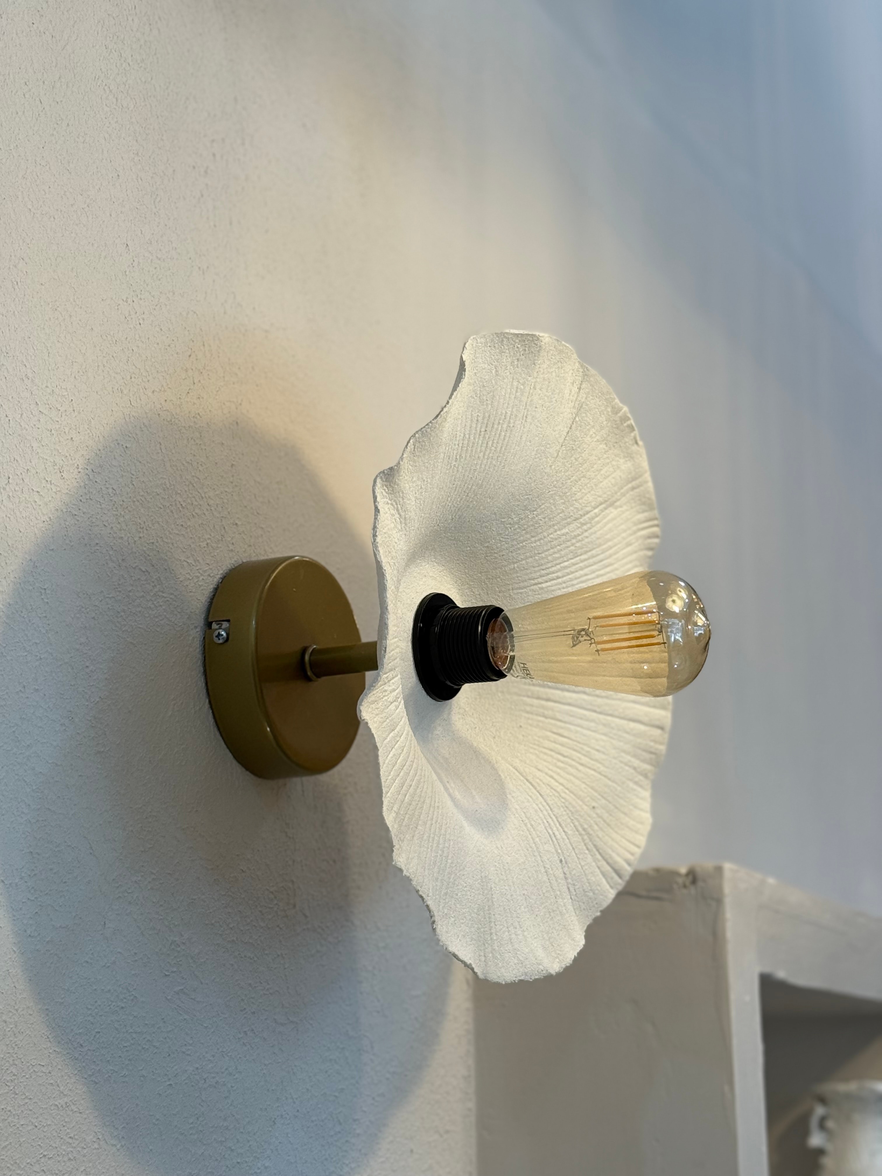 Avf Flower Tasarım Modern Kablolu Aplik - Antiquation Gold