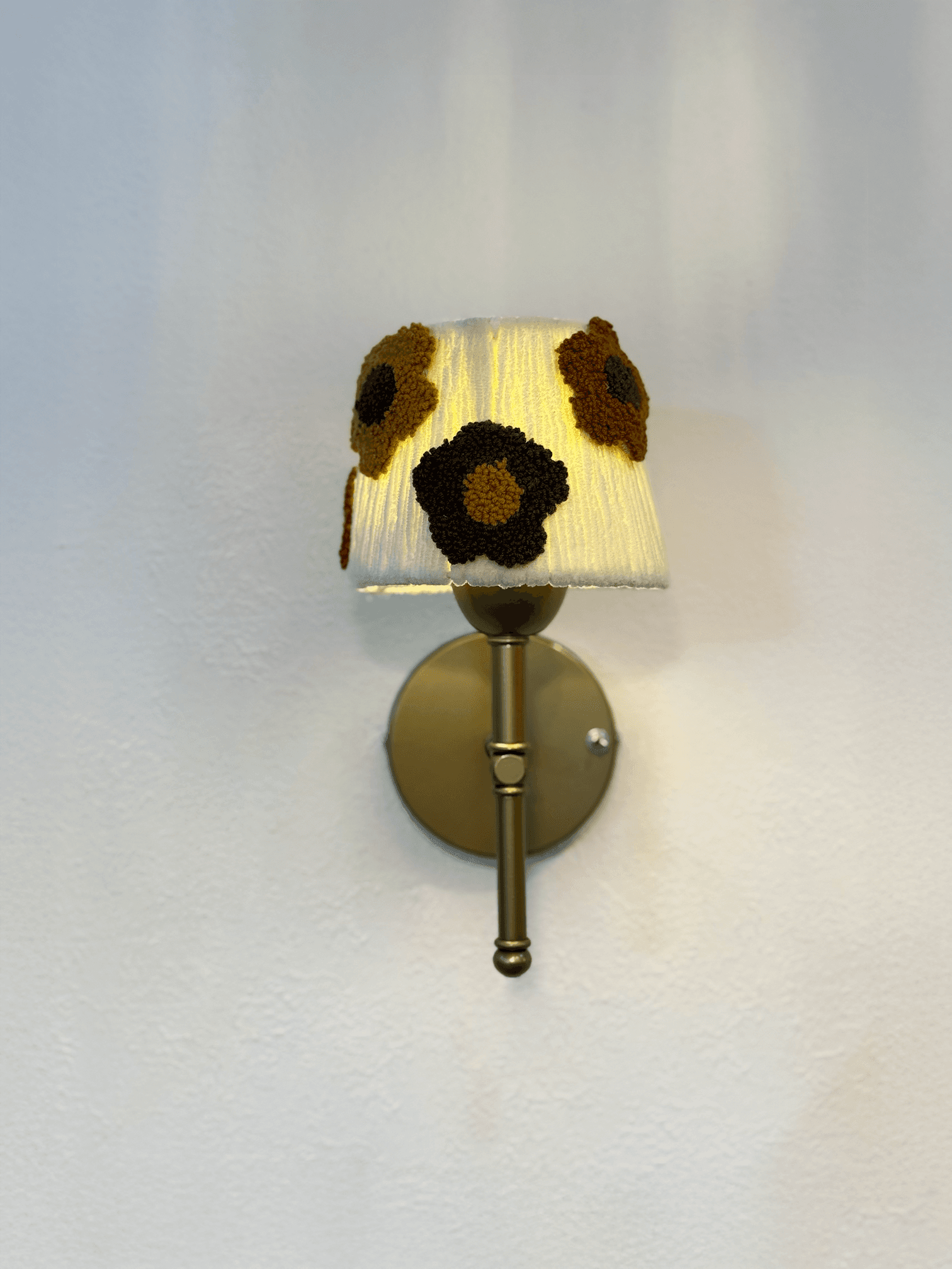 Punch Kadife Kablosuz Pilli Aplik - Alt Eskitme Gold