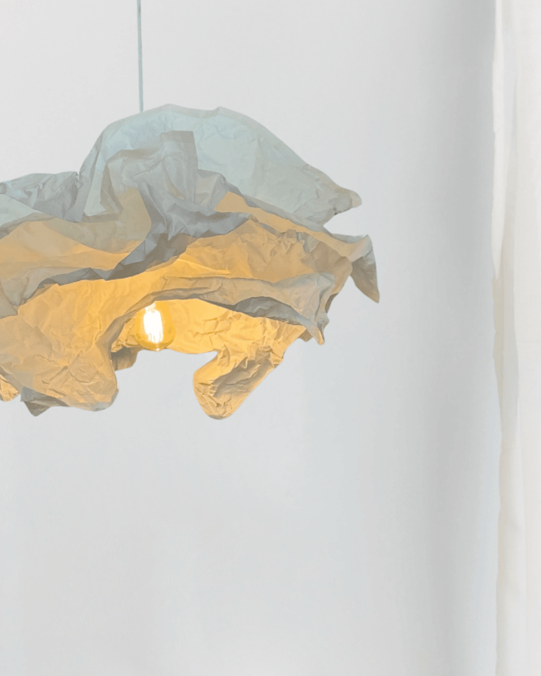 Paper Reflection Pendant Chandelier - Natural and Artistic Lighting