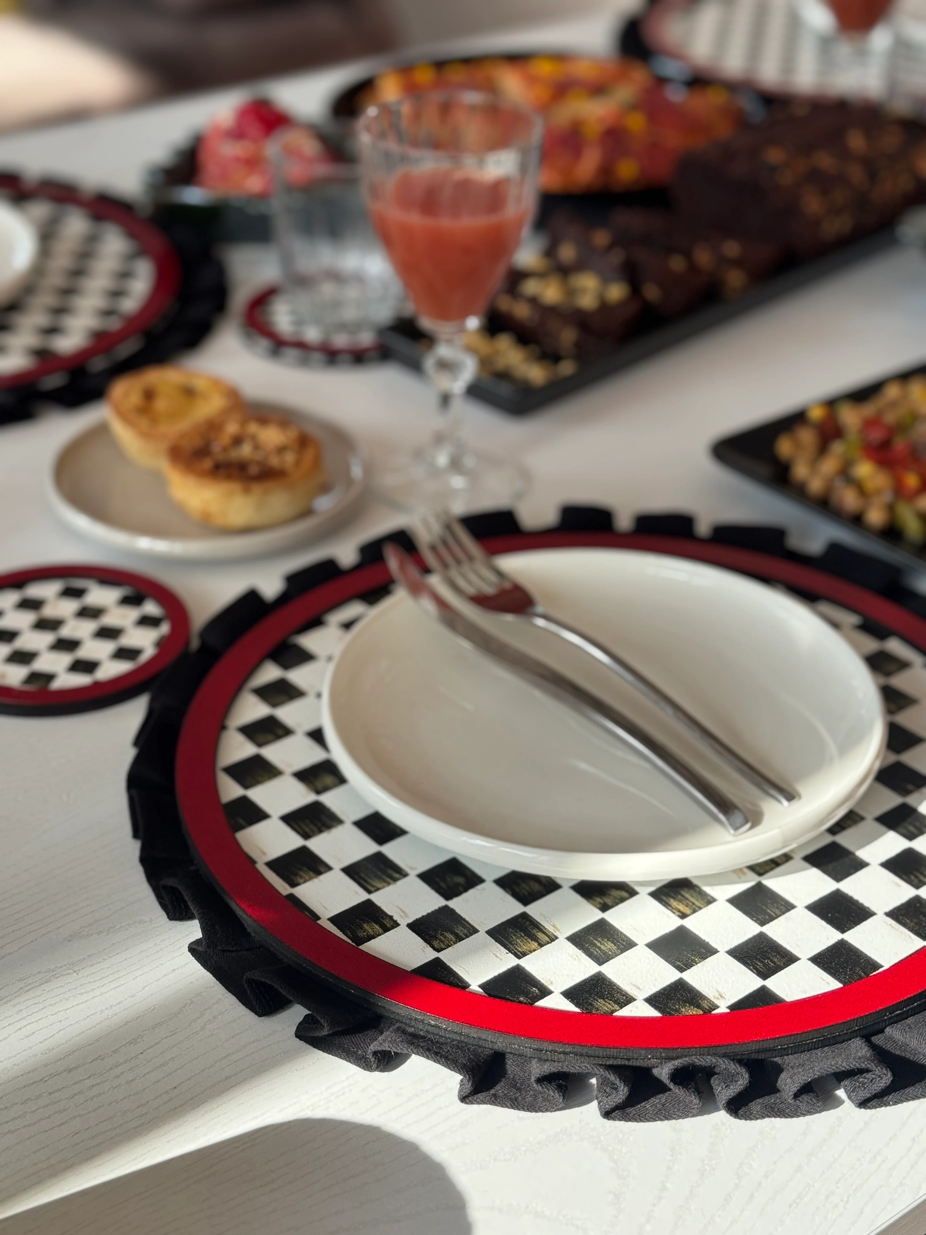 Premium Mackenzie Dama Desen Supla - Red