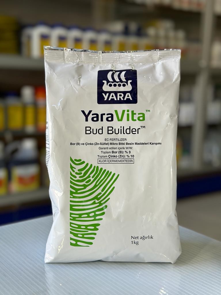 Yara Vita - Bud Builder 1kg - Bor(B) ve Çinko(Zn-Sülfat) Mikro Bitki Besin Maddeleri Karışımı