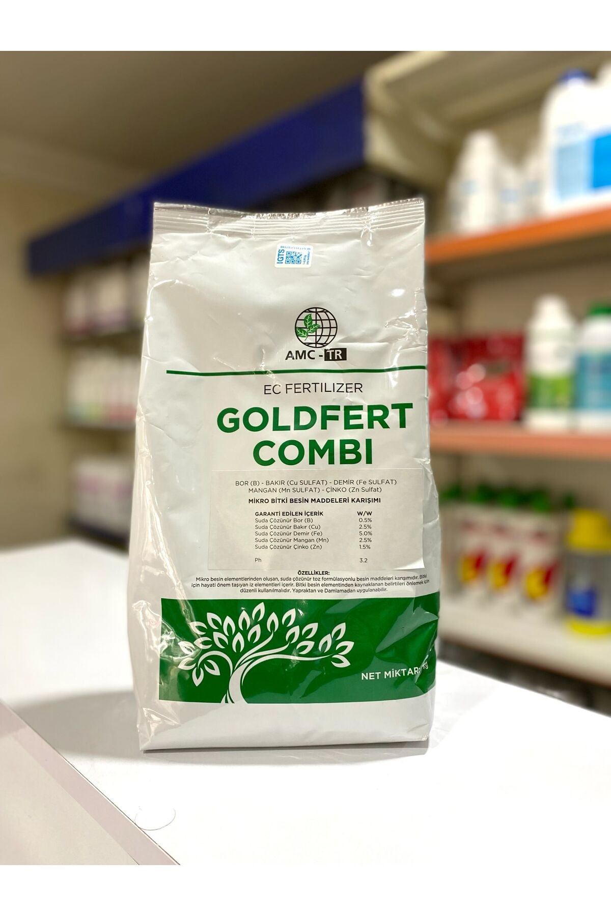 GOLDFERT COMBI / Mikro Besin Maddeleri Karışımı 1 KG