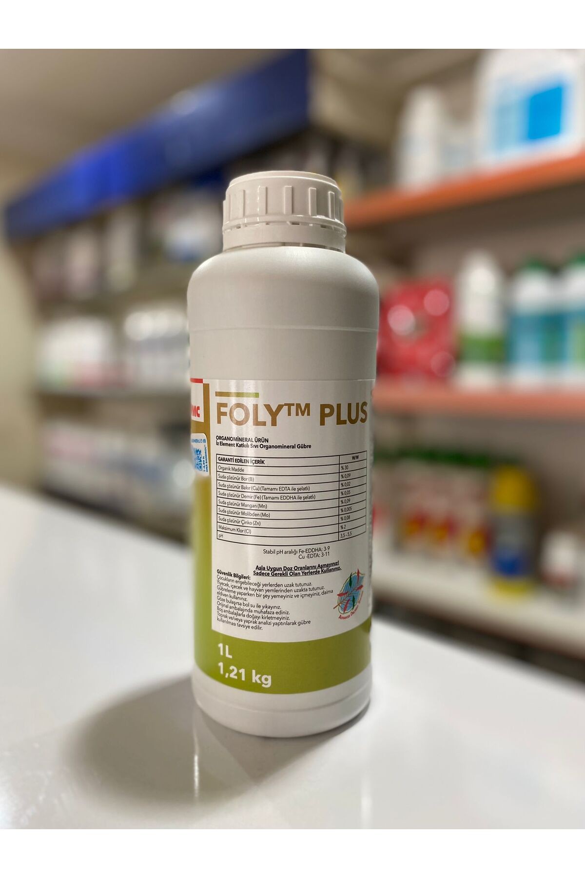 Foly Plus- İz element katkılı Sıvı Organomineral Gübre