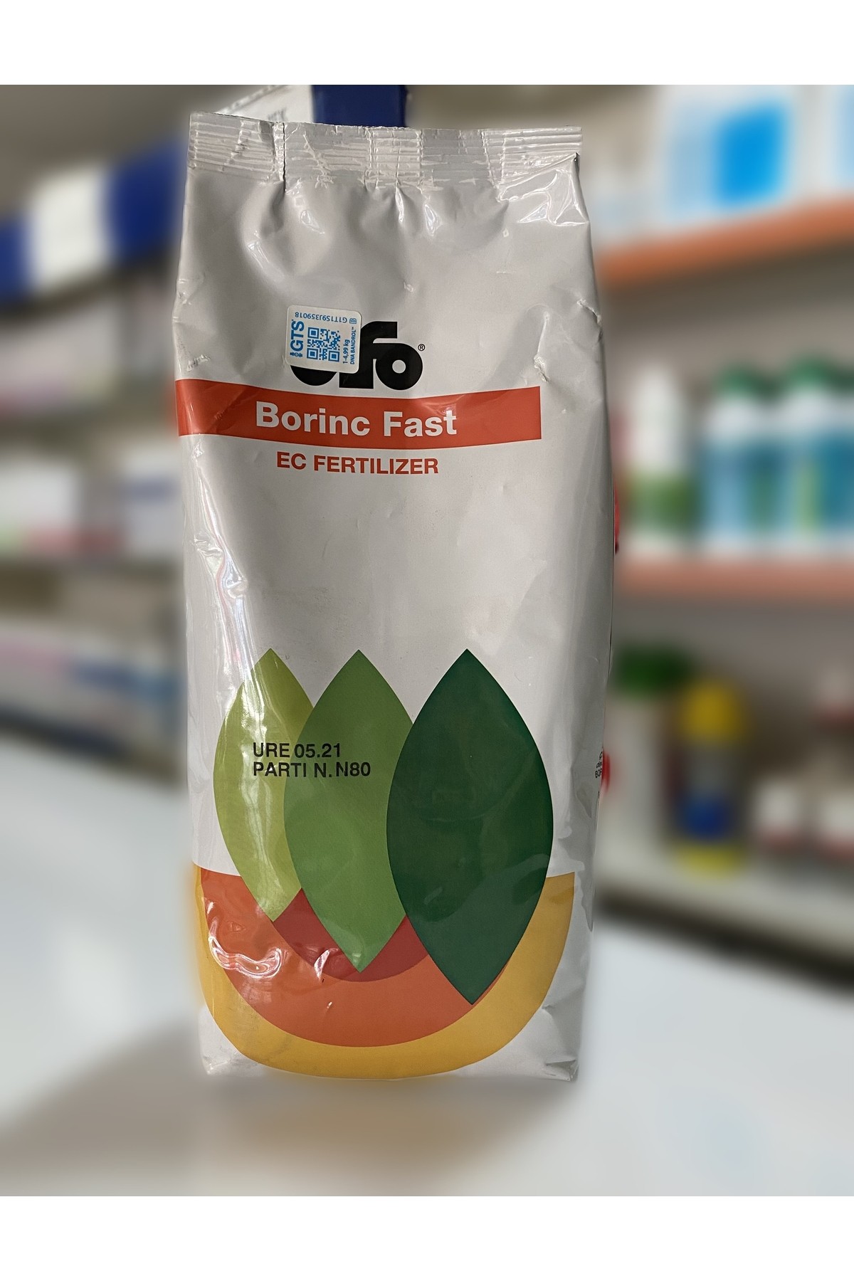 BORINC FAST- Çinko (Zn) ve Bor (B) İçerikli Gübre 1 Kg