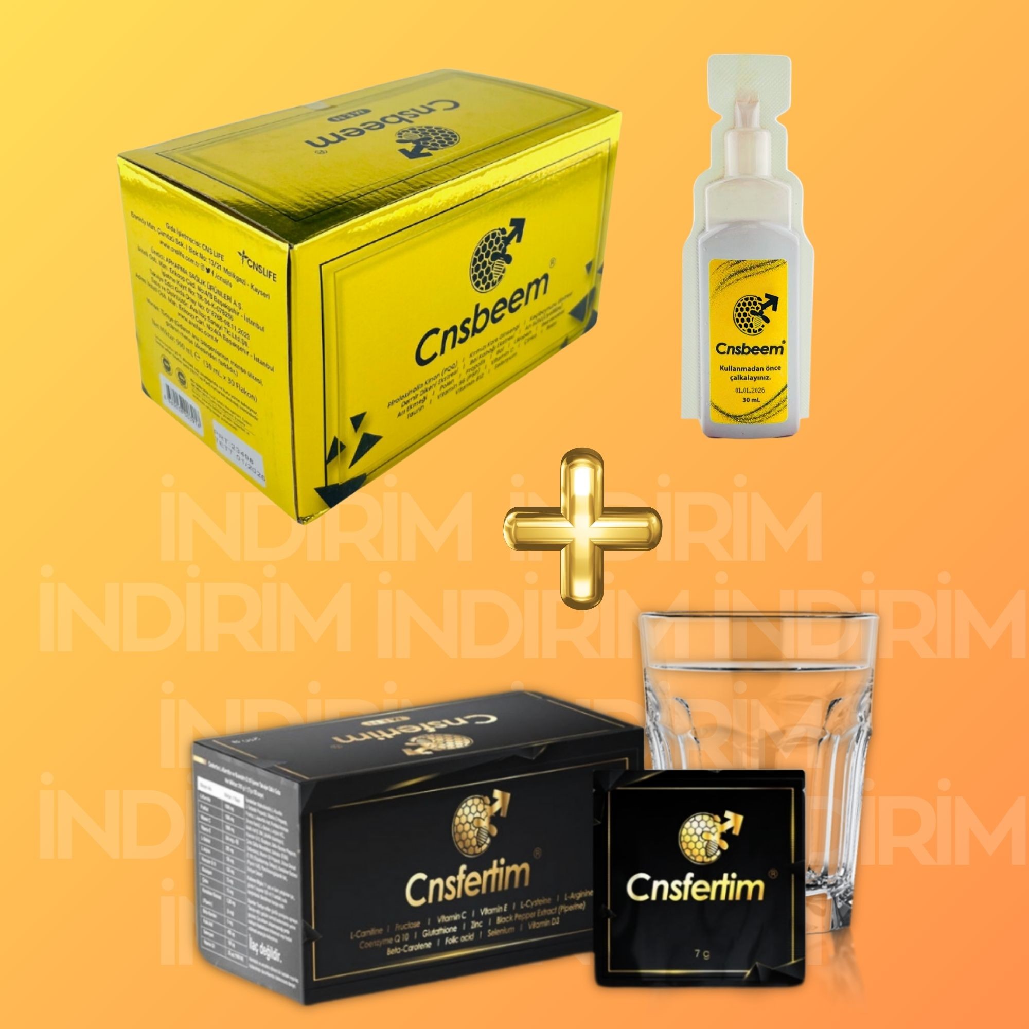 Cns Fertim + Cns Beem Erkeklere Özel Paket