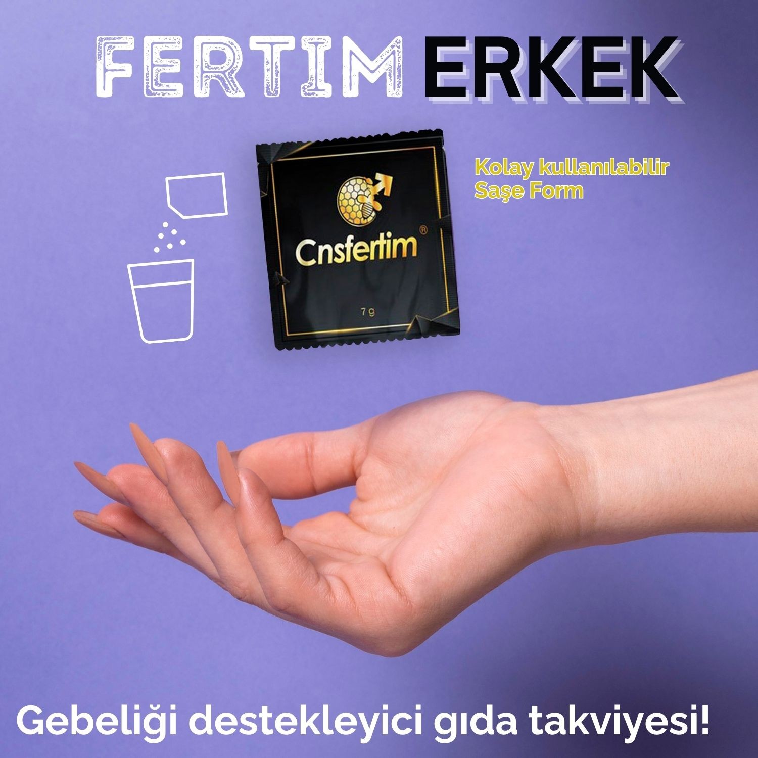 Cns Fertim + Cns Beem Erkeklere Özel Üreme Sağlığı Destekleyici Paket