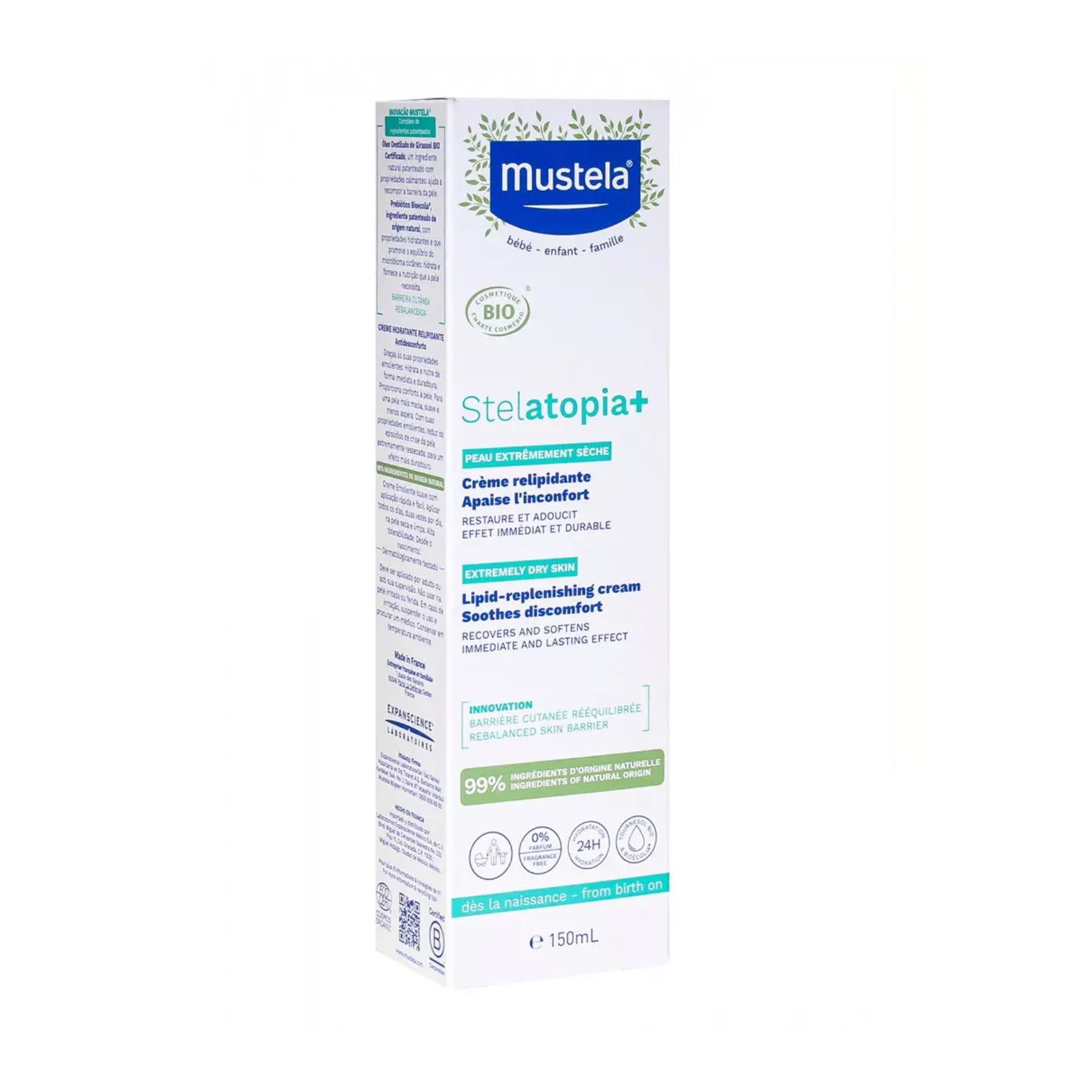 Mustela Stelatopia Lipid Replenishing Cream