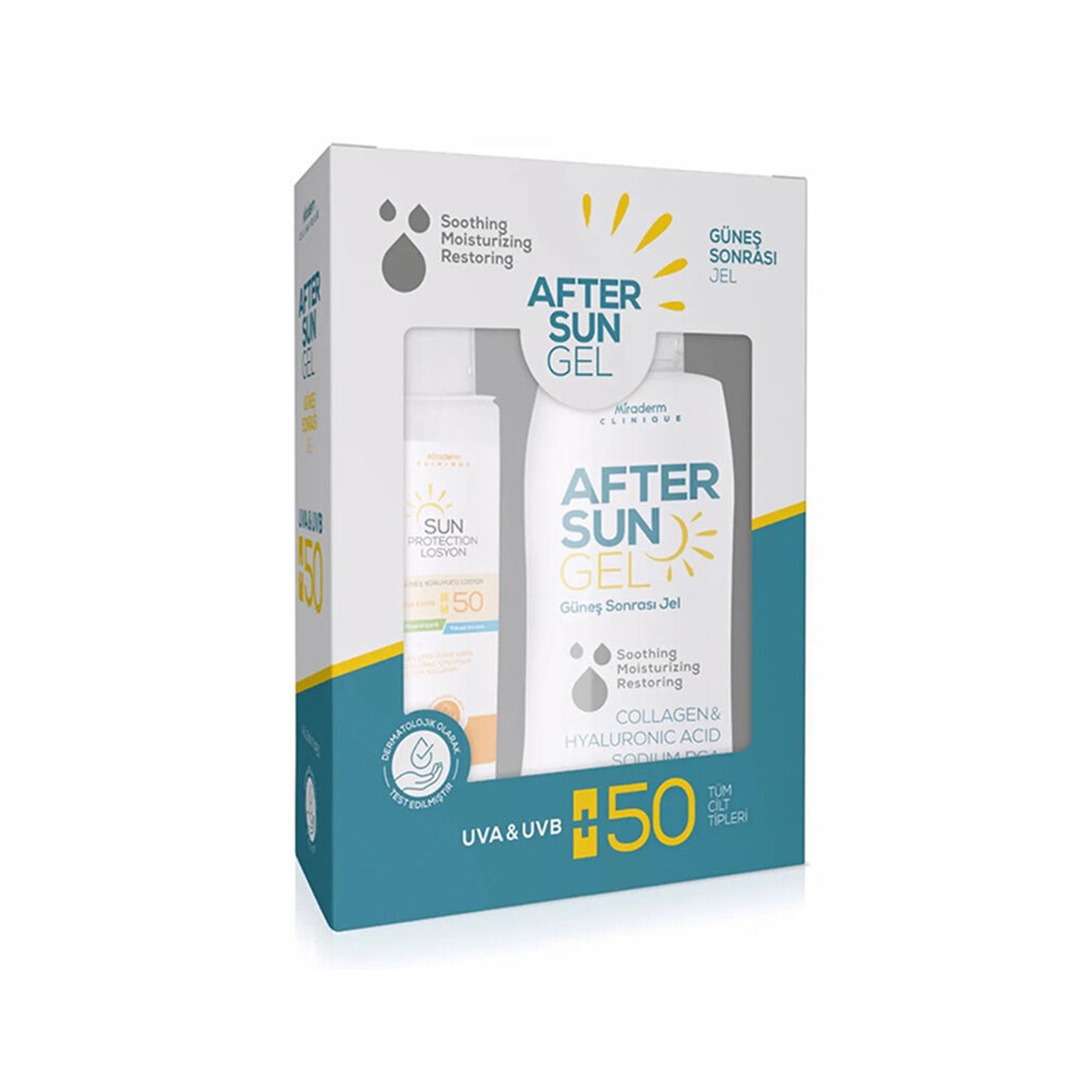 Miraderm Aftersun Gel+Güneş Sonrası Jel