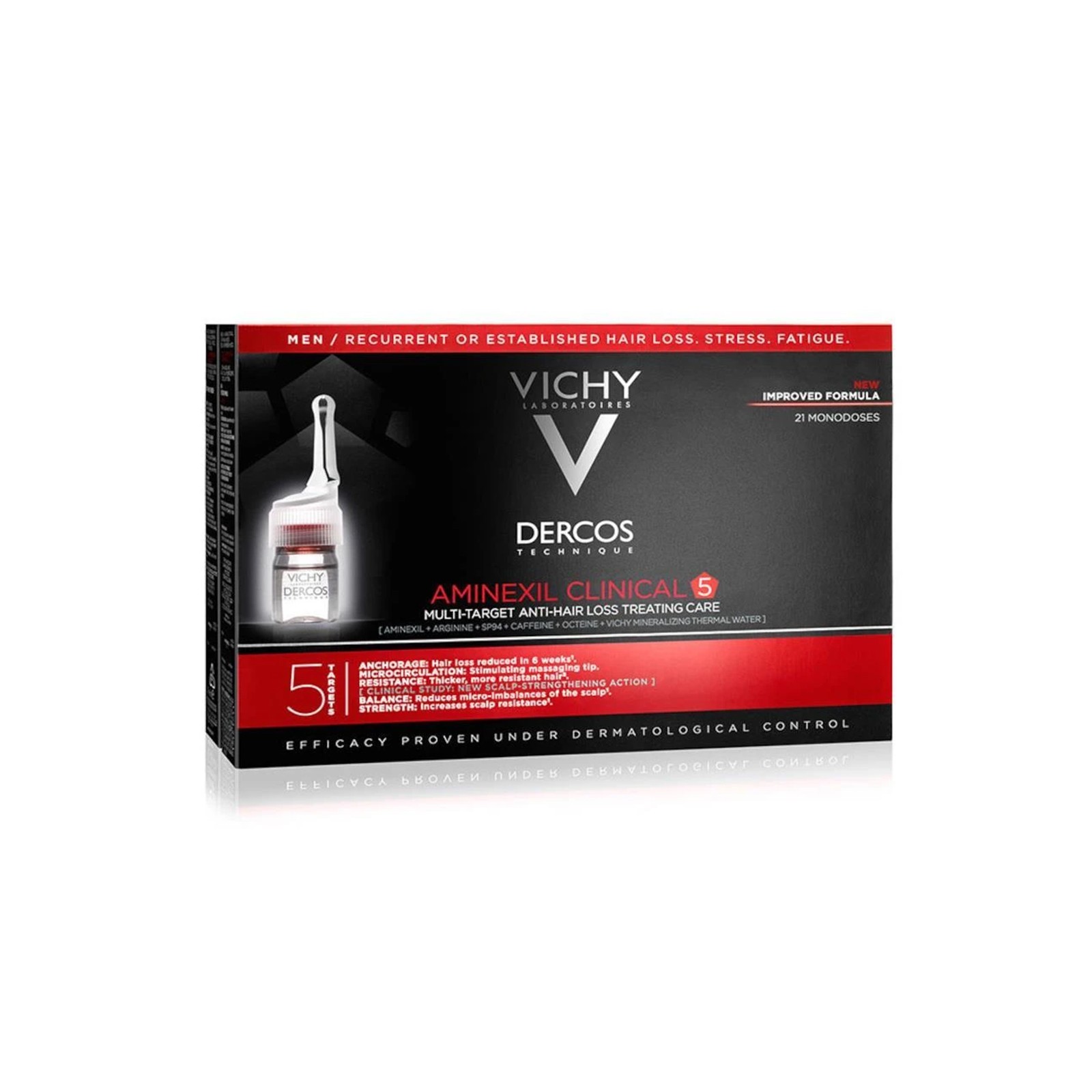 Vichy Dercos Aminexil Clinical 5 Women Dökülme Karşıtı Serum 21*6