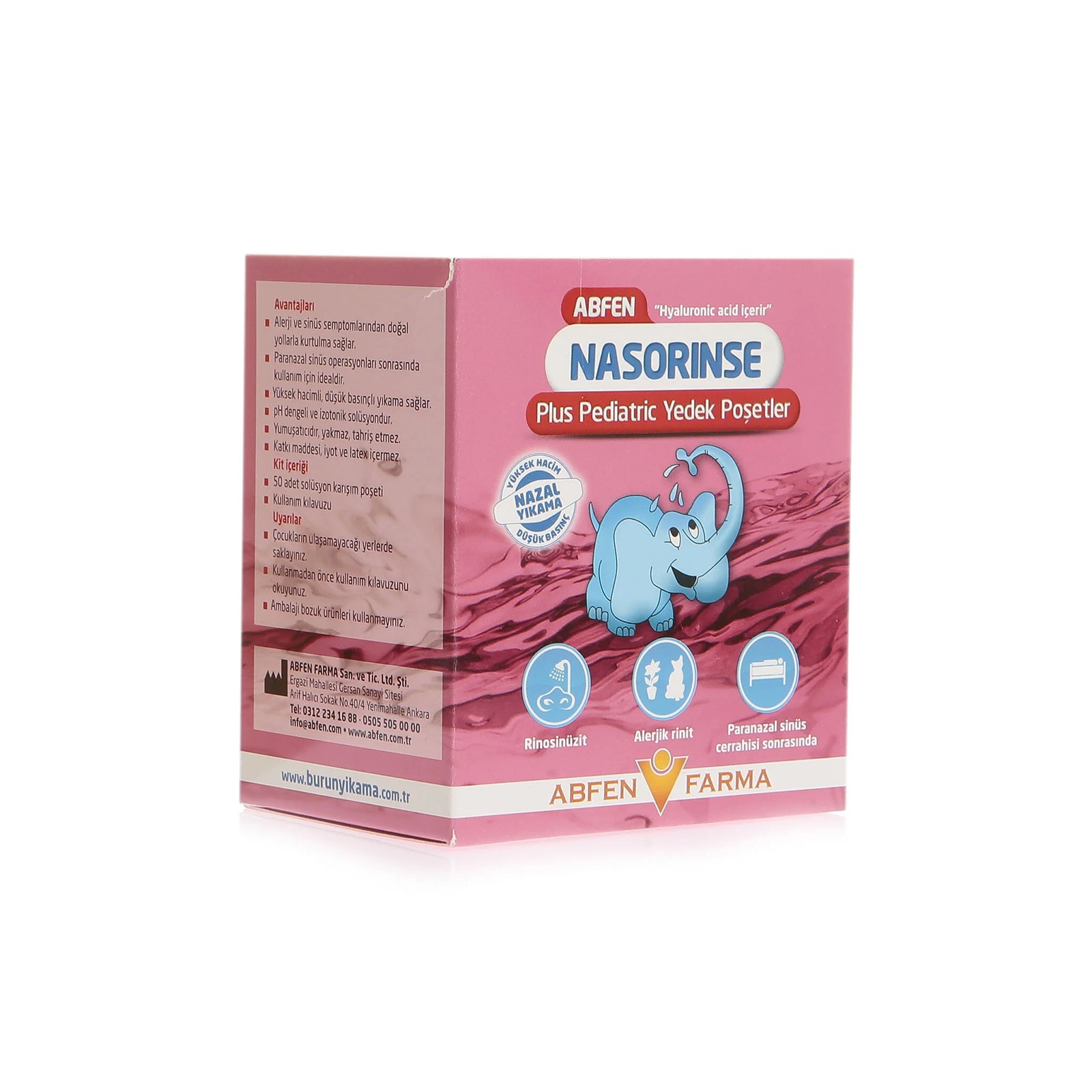 Nasorinse Plus Pediatric Yedek Poşet