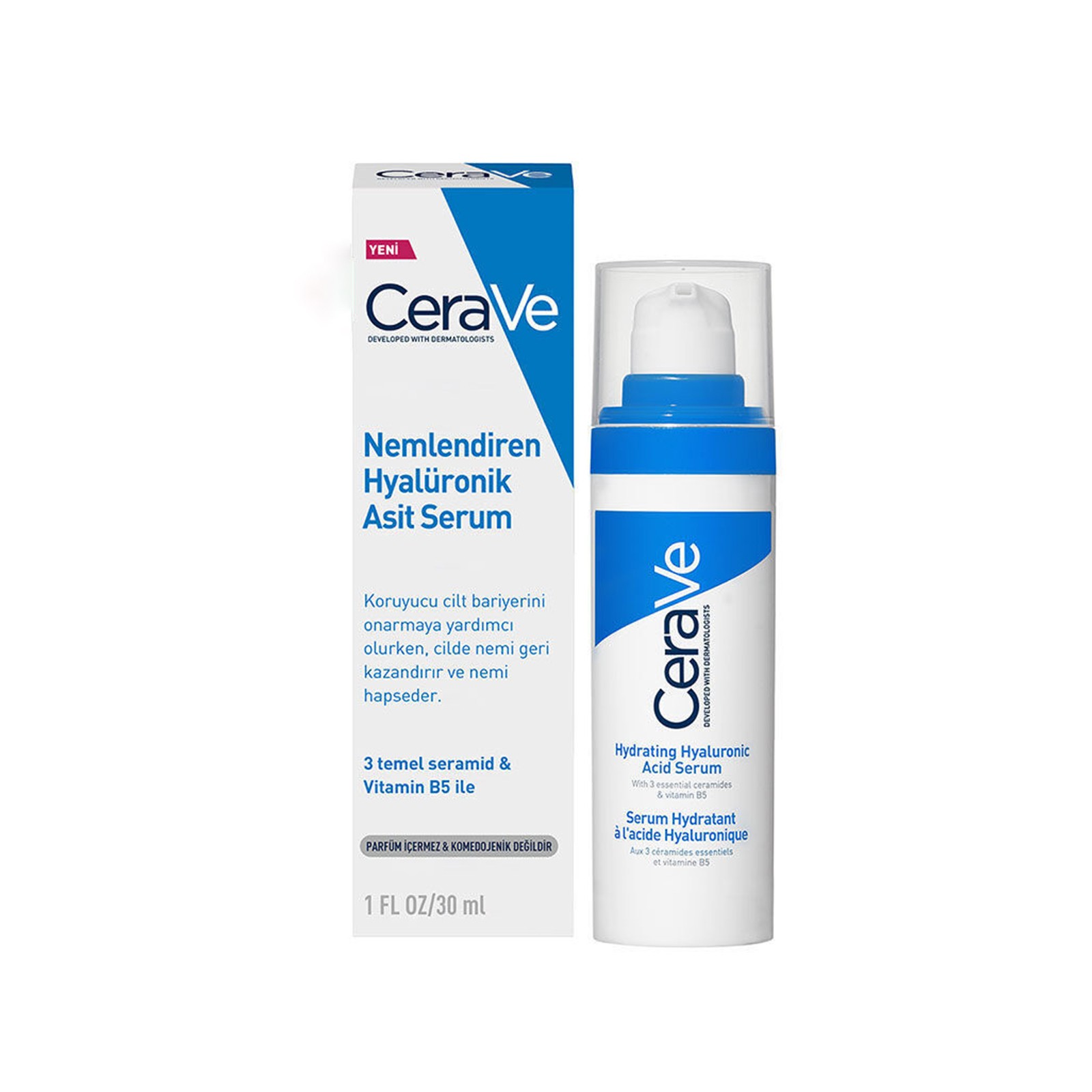 Cerave Nemlendiren Hyalüronik Asit Serum