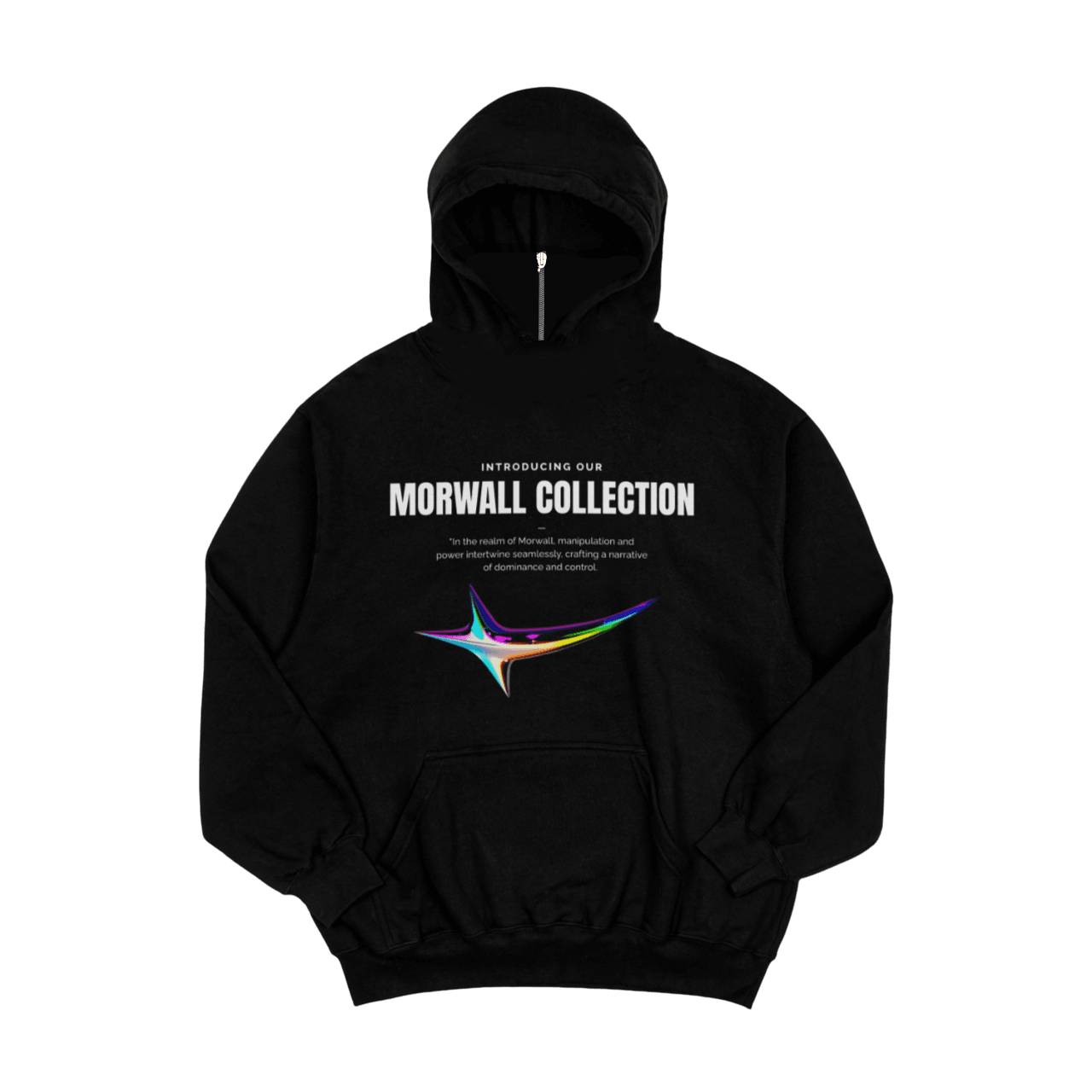 Rain Drop "Mask Black" Hoodie
