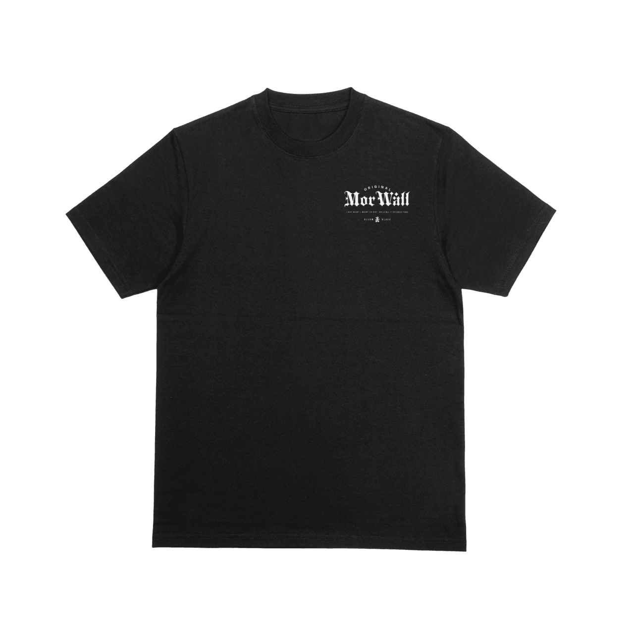 MorWall 24's Oversize BlackMW T-Shirt