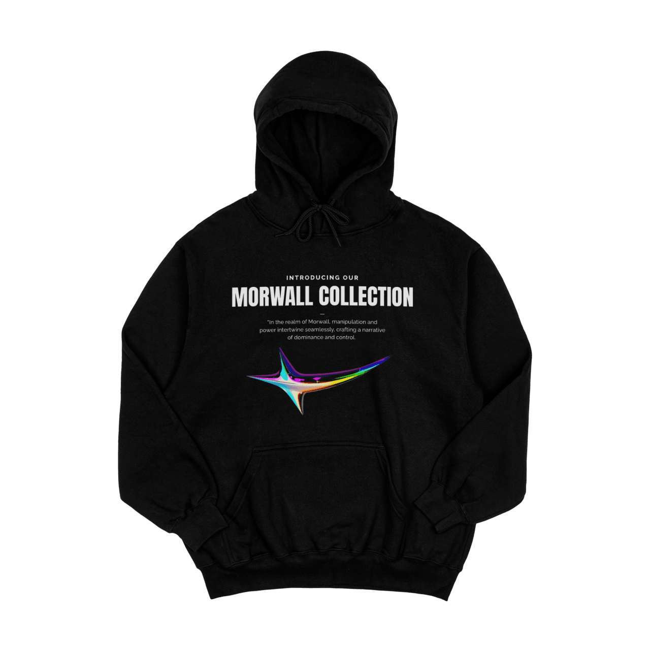 Rain Drop "Mask Black" Hoodie