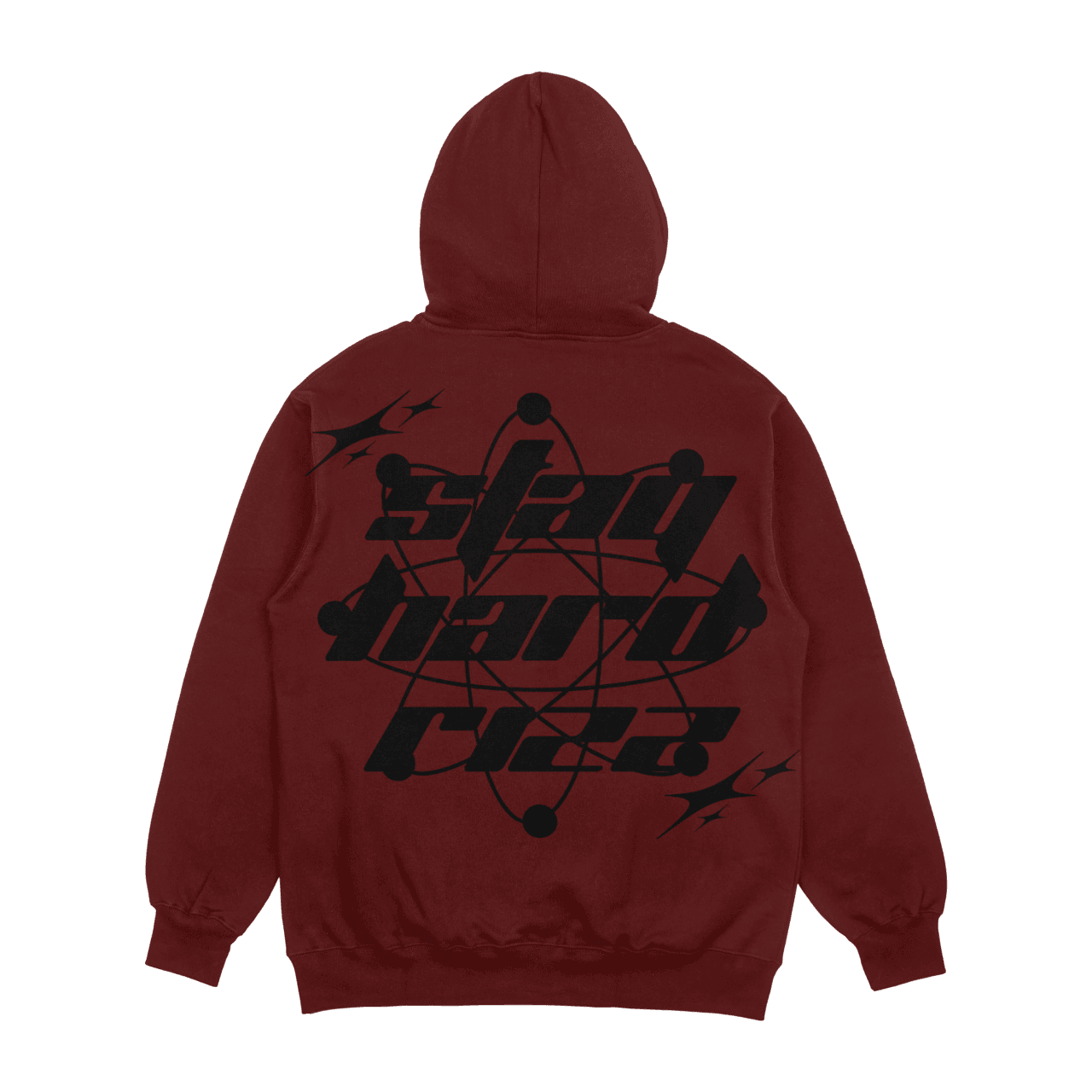 Rain Drop "PUFF Print Cherry" Hoodie