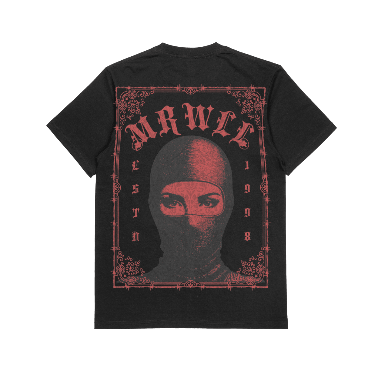MorWall 24's Oversize BlackMW T-Shirt