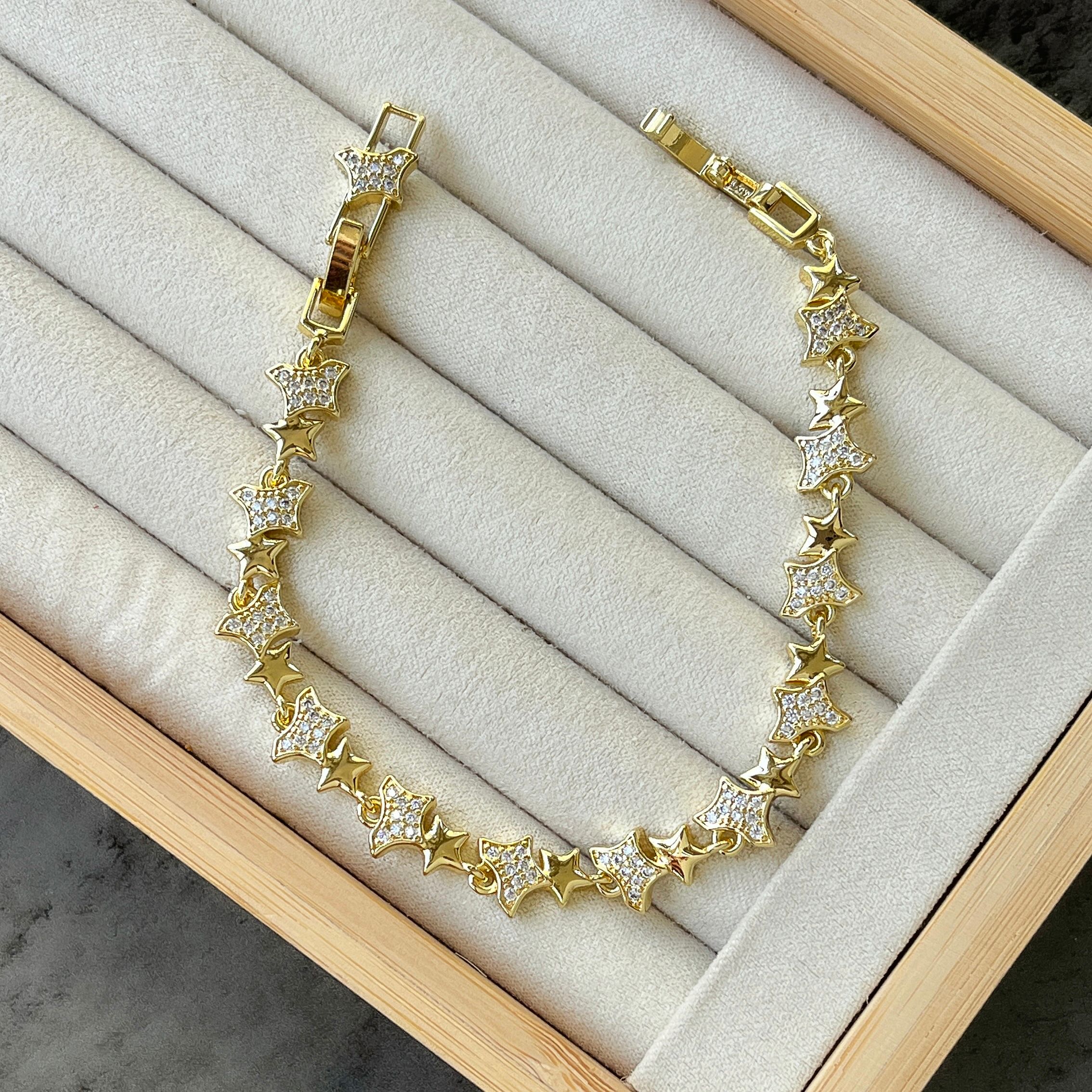 Yıldız Model Bileklik - 14K