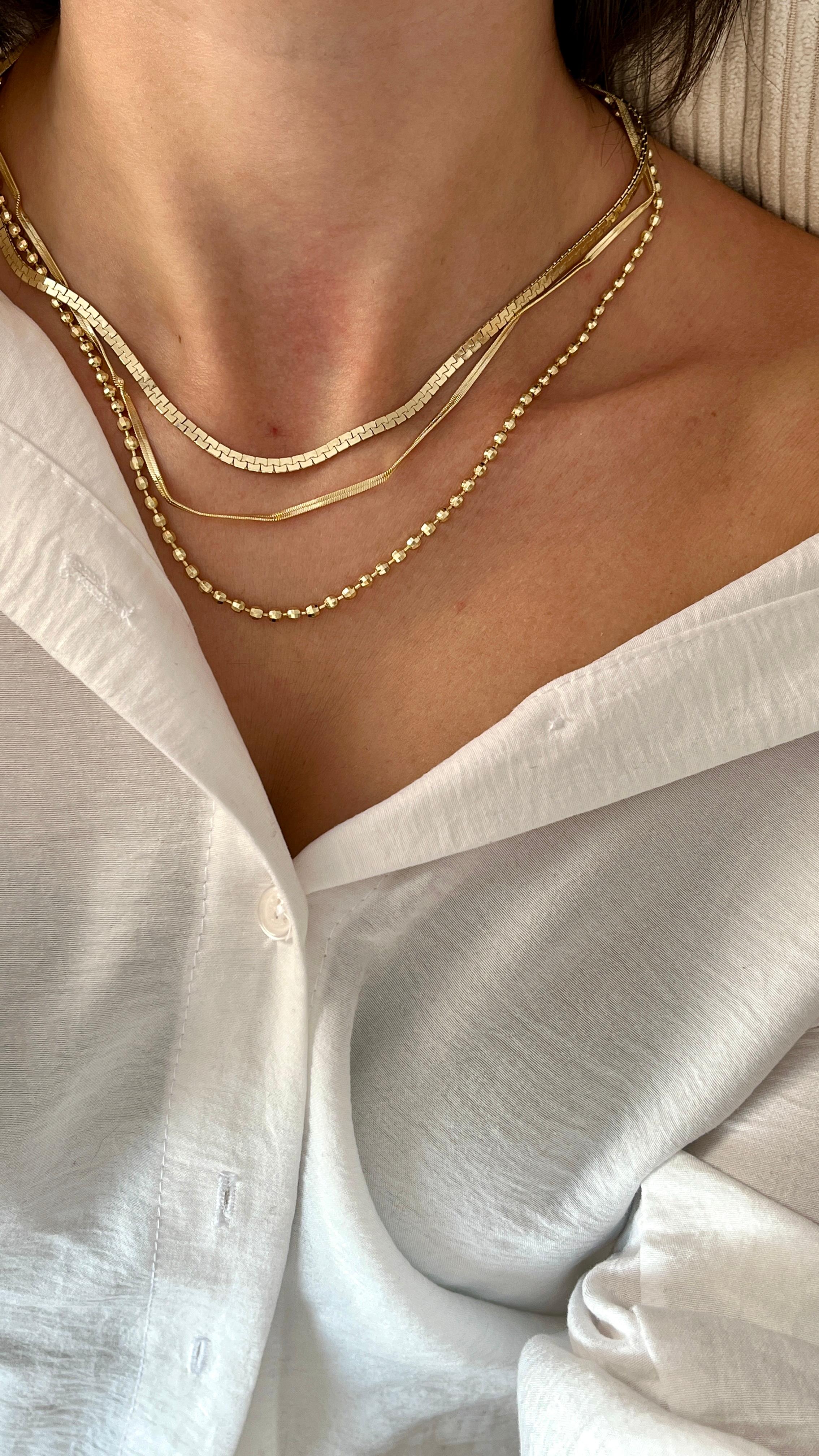 Zincir Kolye - 14K