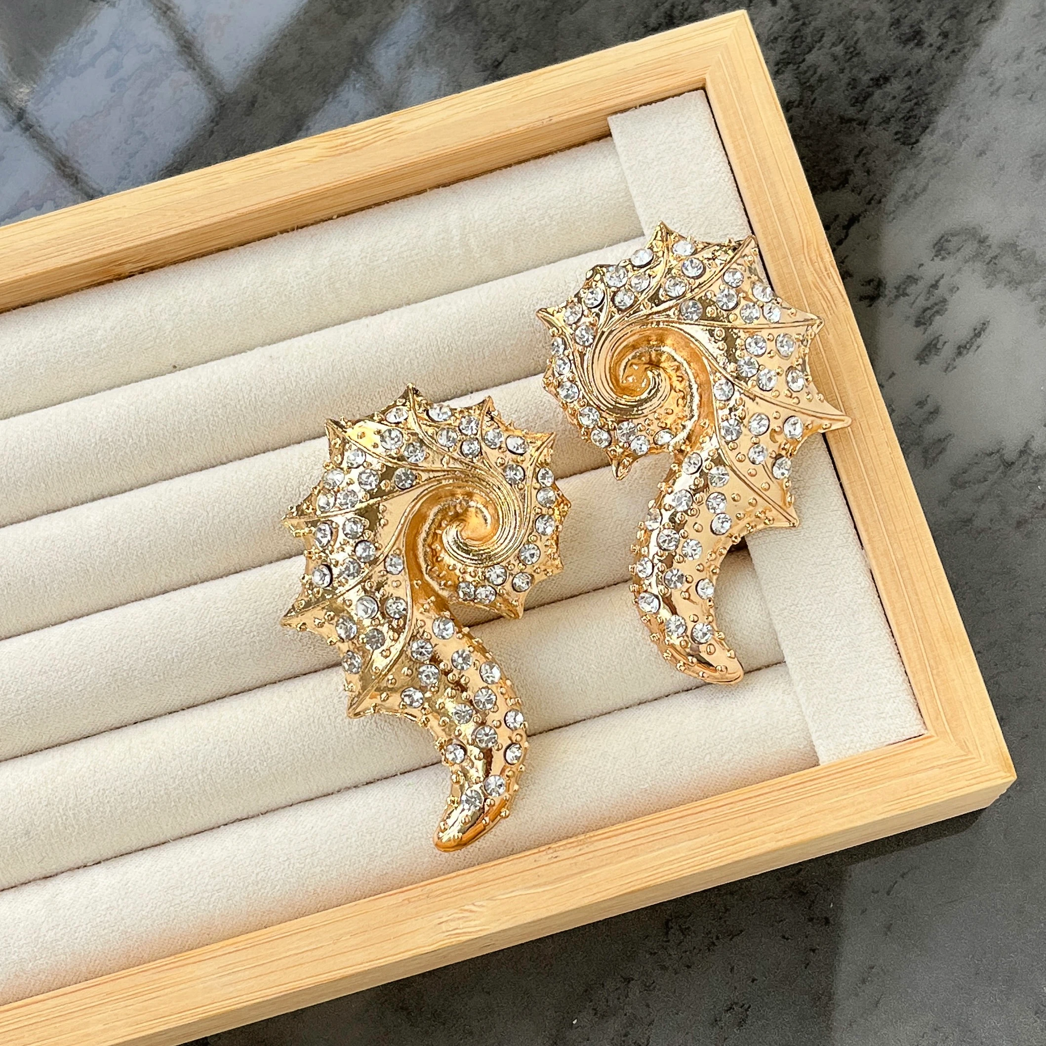 ZRa Küpe - Gold - Rose