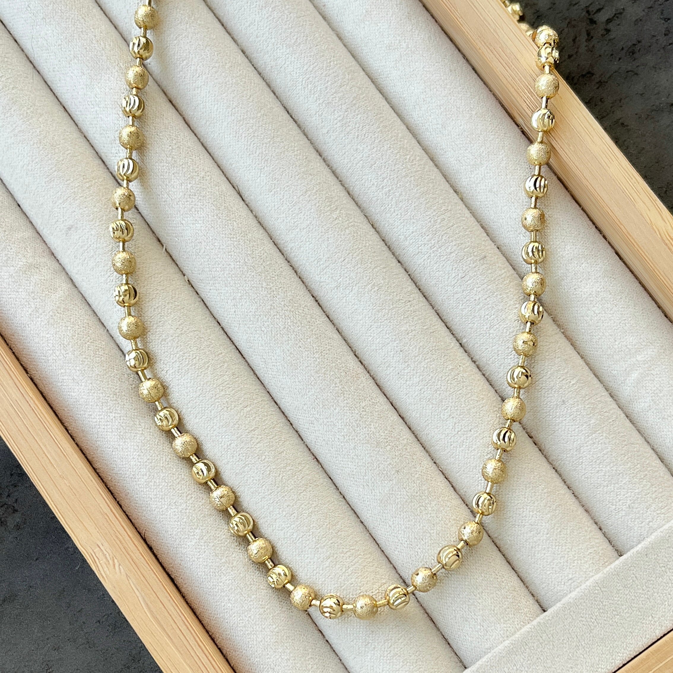 Top Zincir Kolye 14K