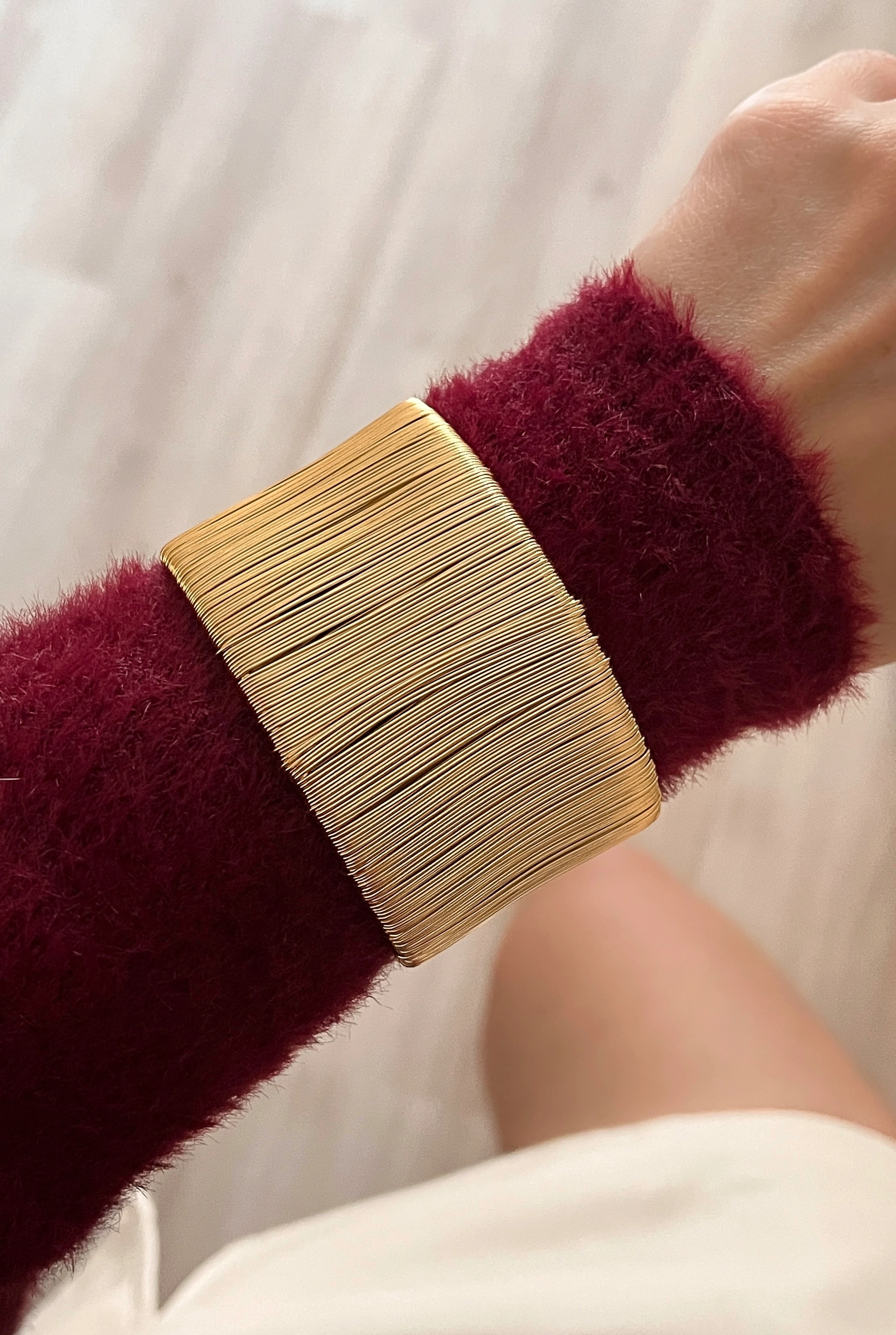 Sık Sarım Tel Bileklik