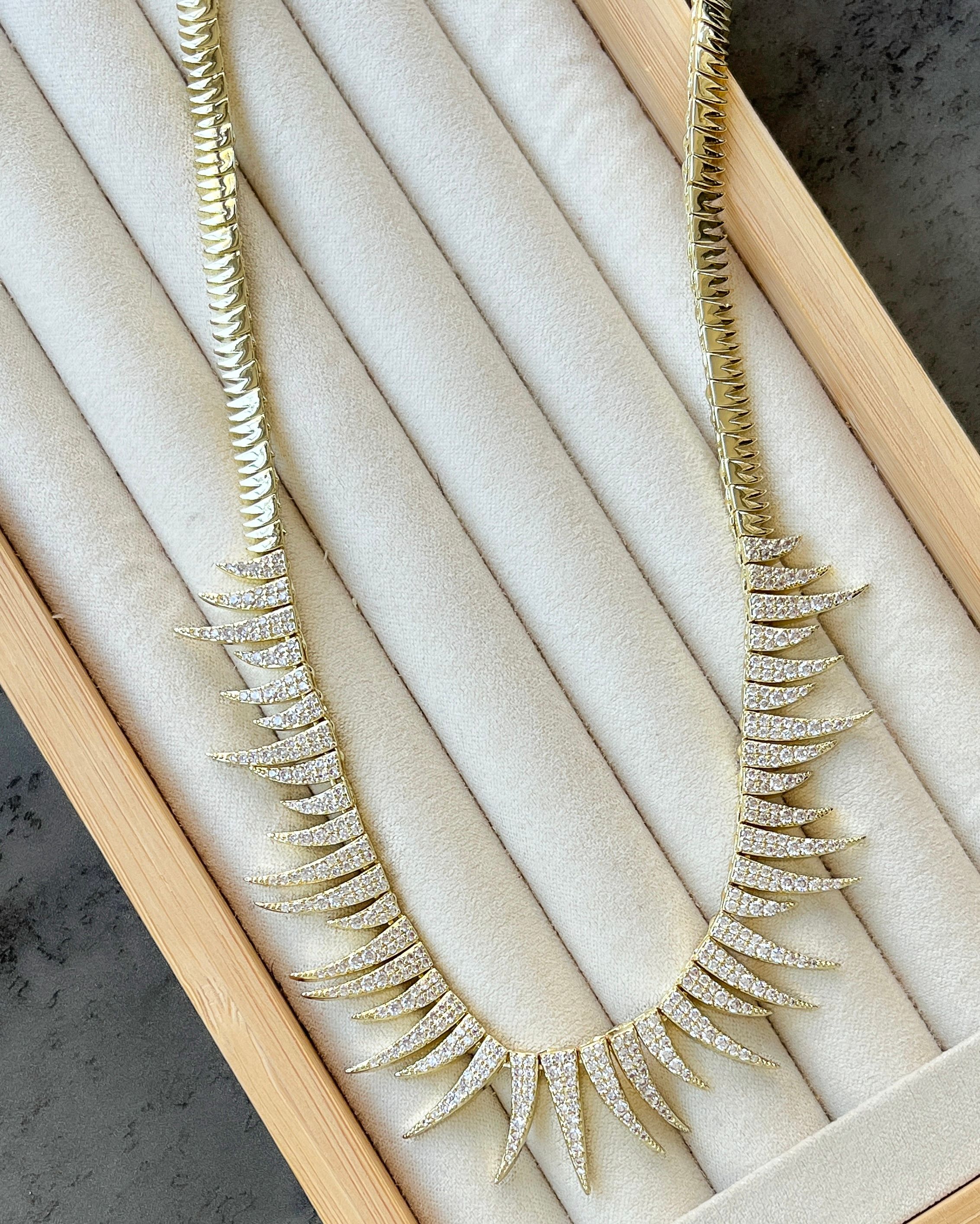 Diken Model Kolye 14K