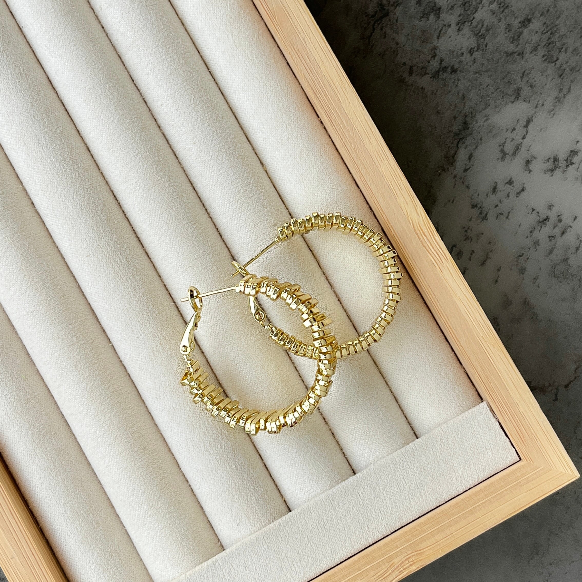 Zigzag Modern Küpe 14K