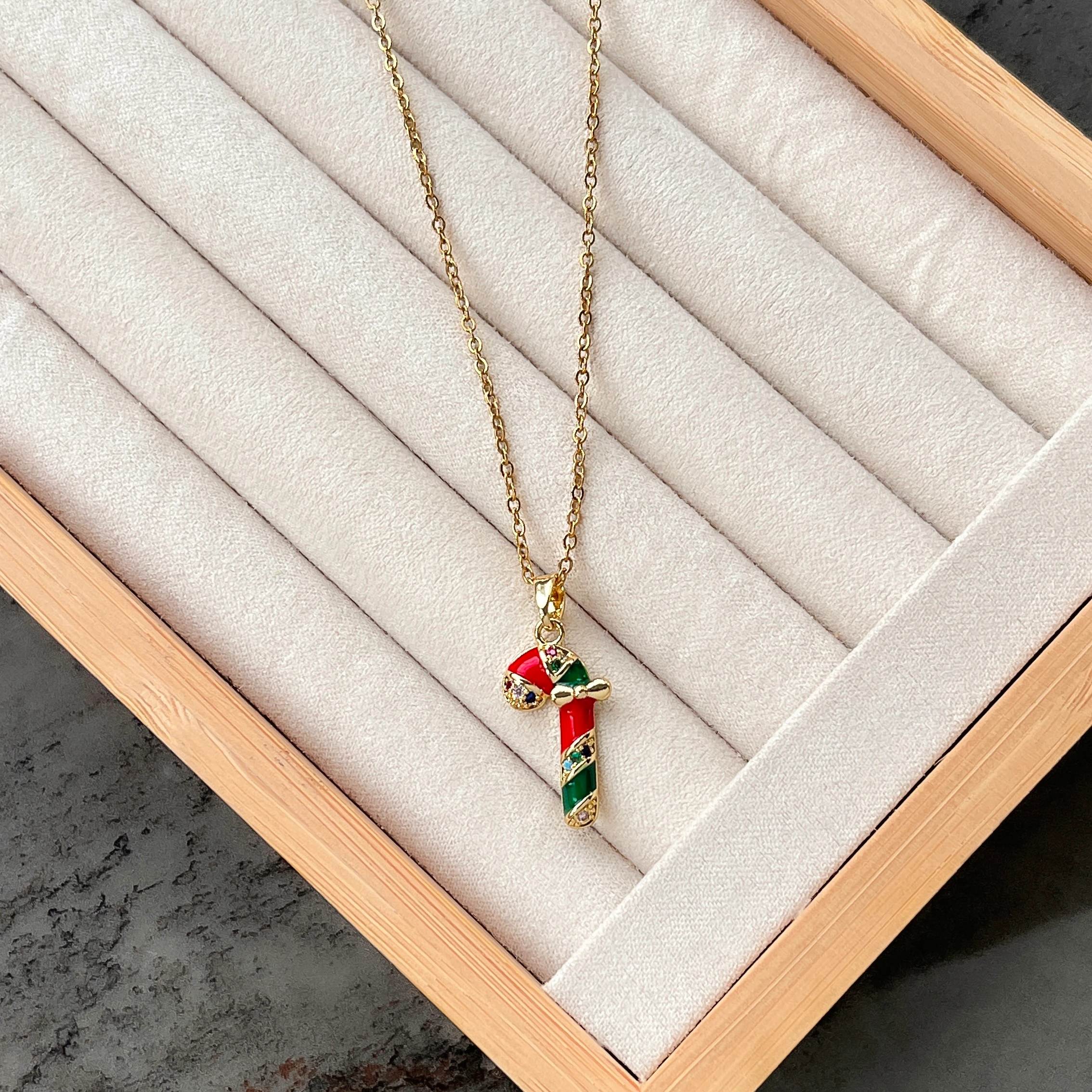 Çelik Yeni Yıl Kolye Modelleri - Şeker