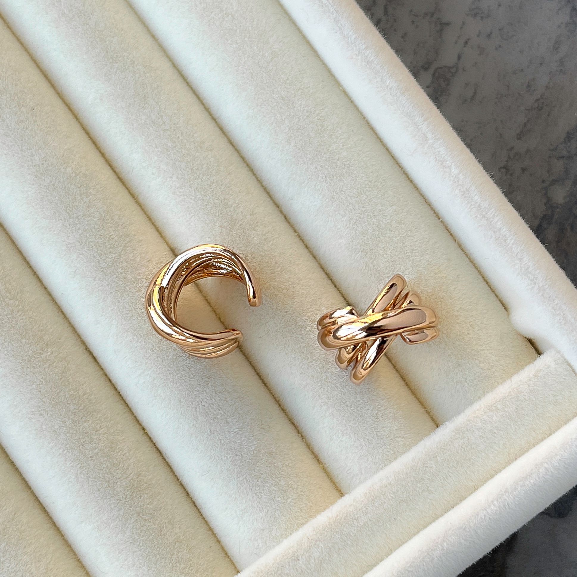 Düğüm Earcuff (Tekli) - Taşsız
