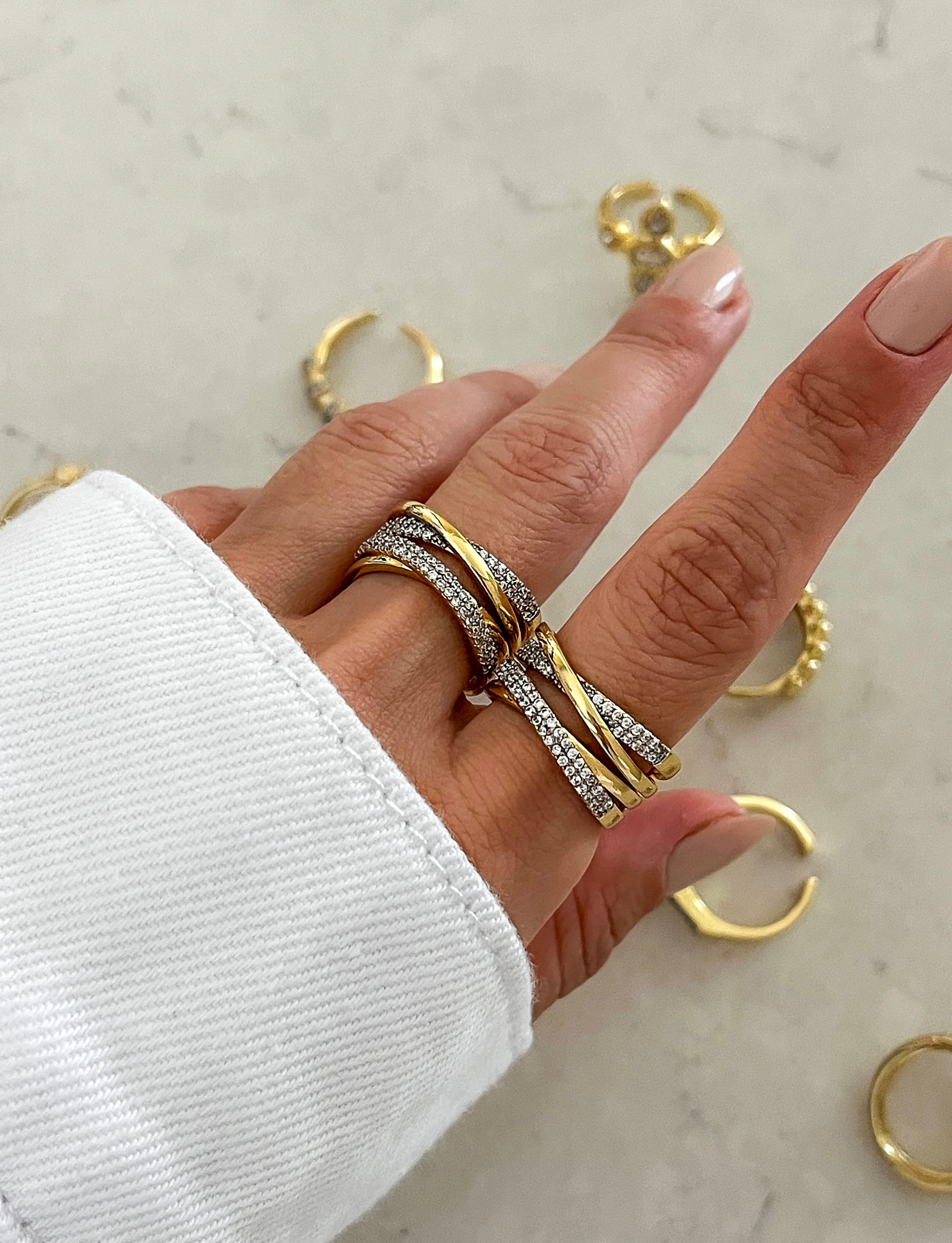 Sarmal Yüzük 14K