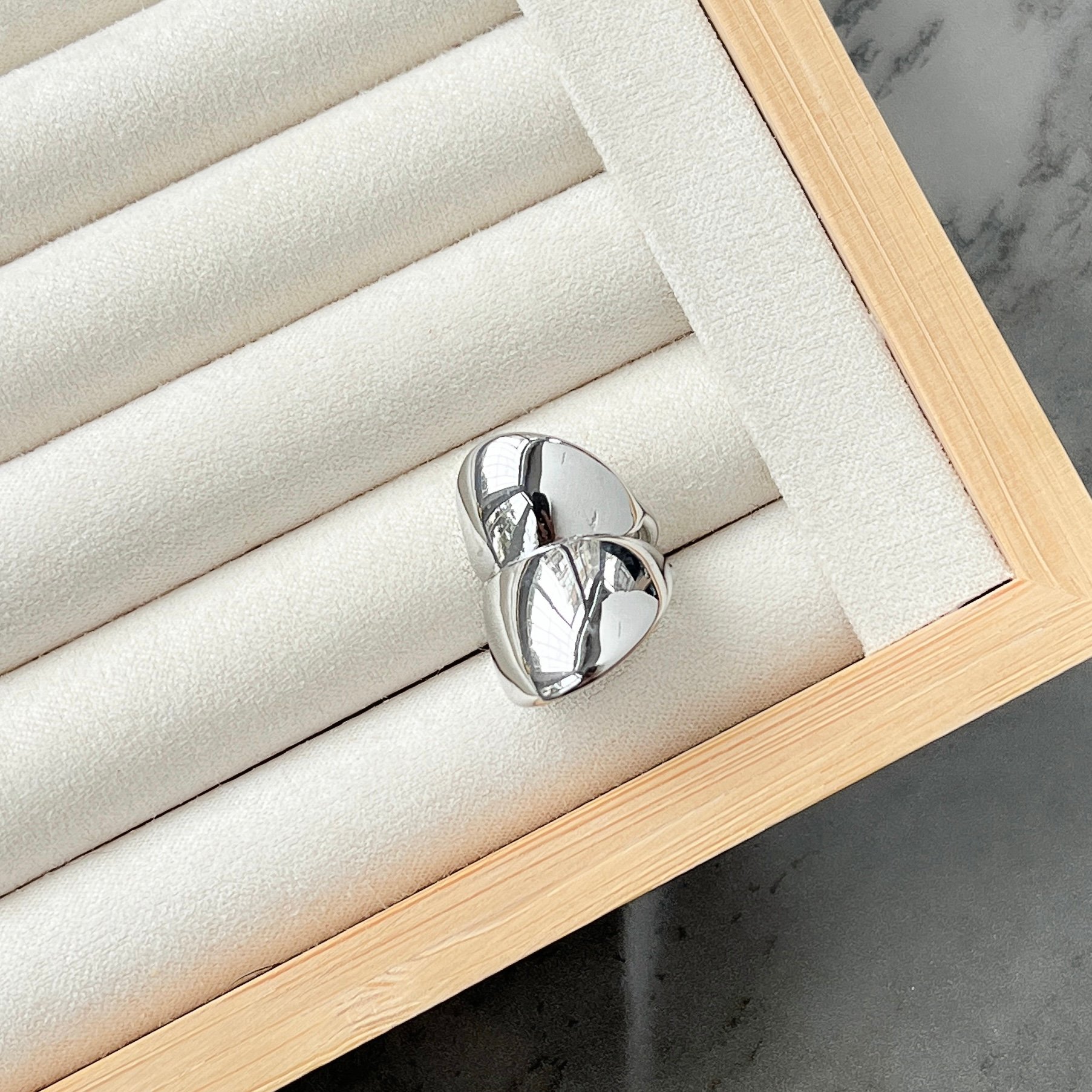 Çift Boğum Earcuff (Kıkırdak Küpe) - Silver