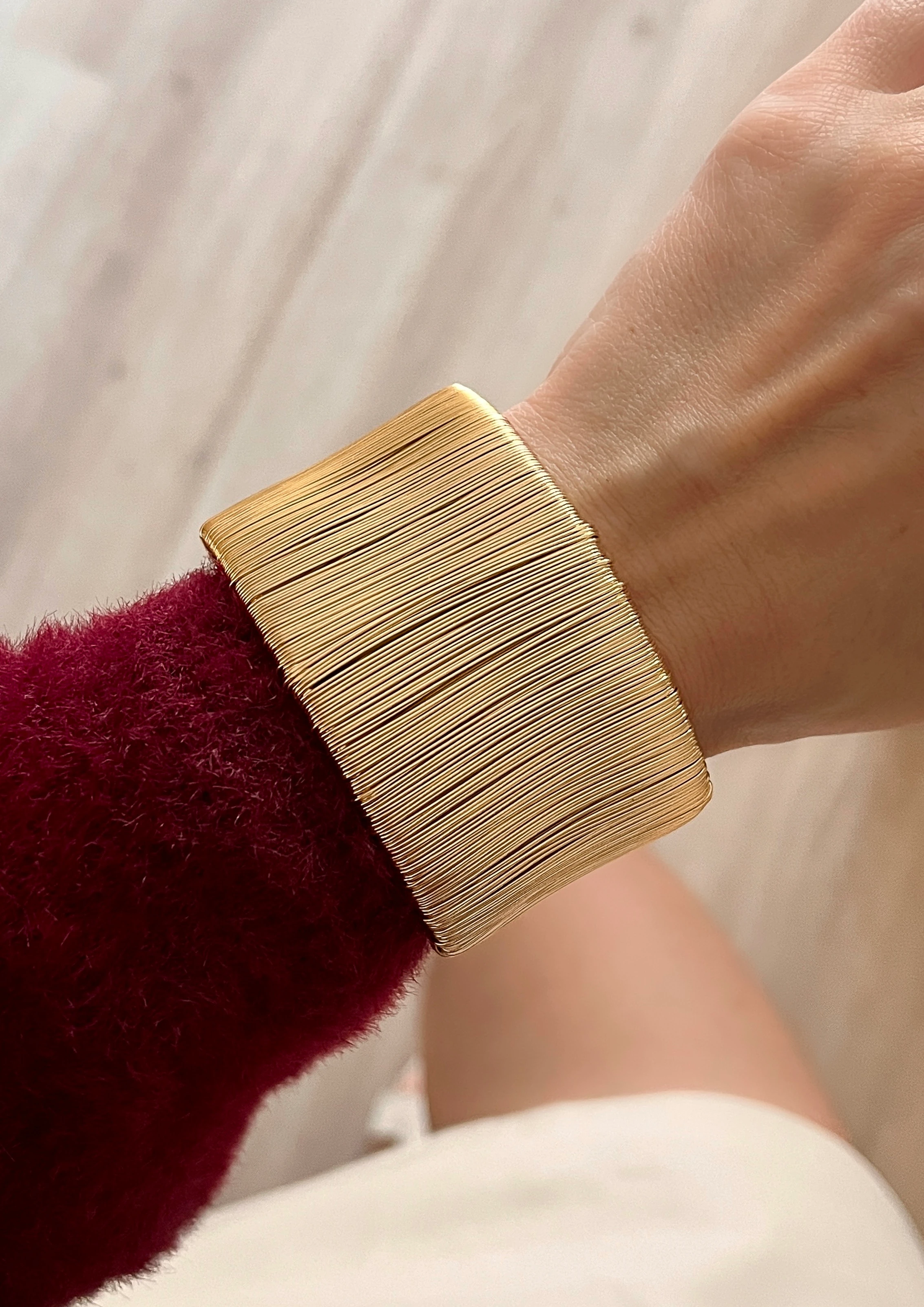 Sık Sarım Tel Bileklik