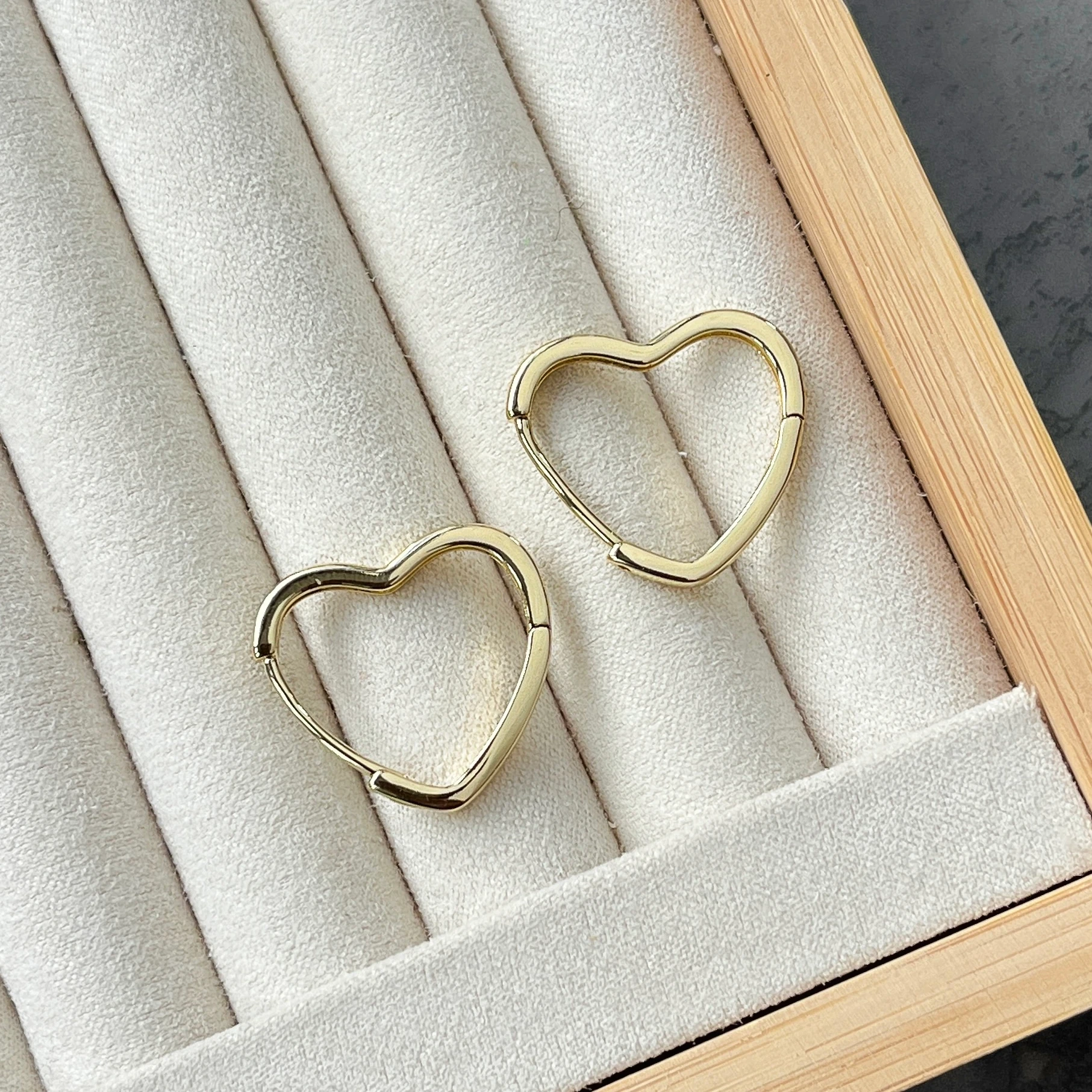 Kalp Model Halka Küpe