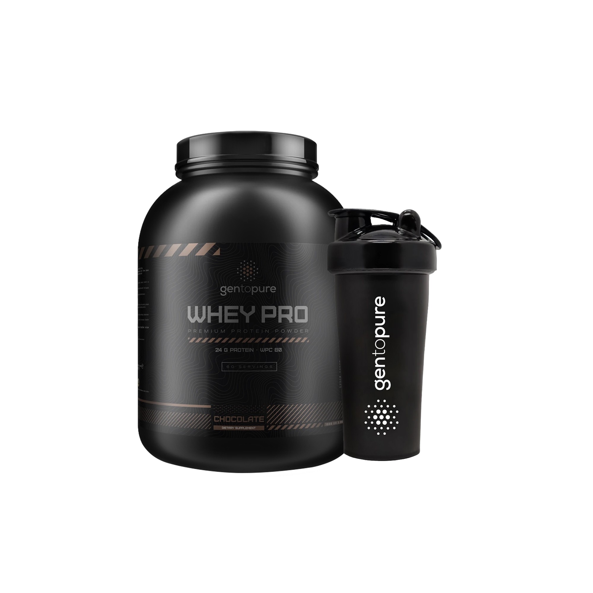 WHEY PRO - WPC 80 - 1800g (ÇİKOLATA) + Shaker Hediye