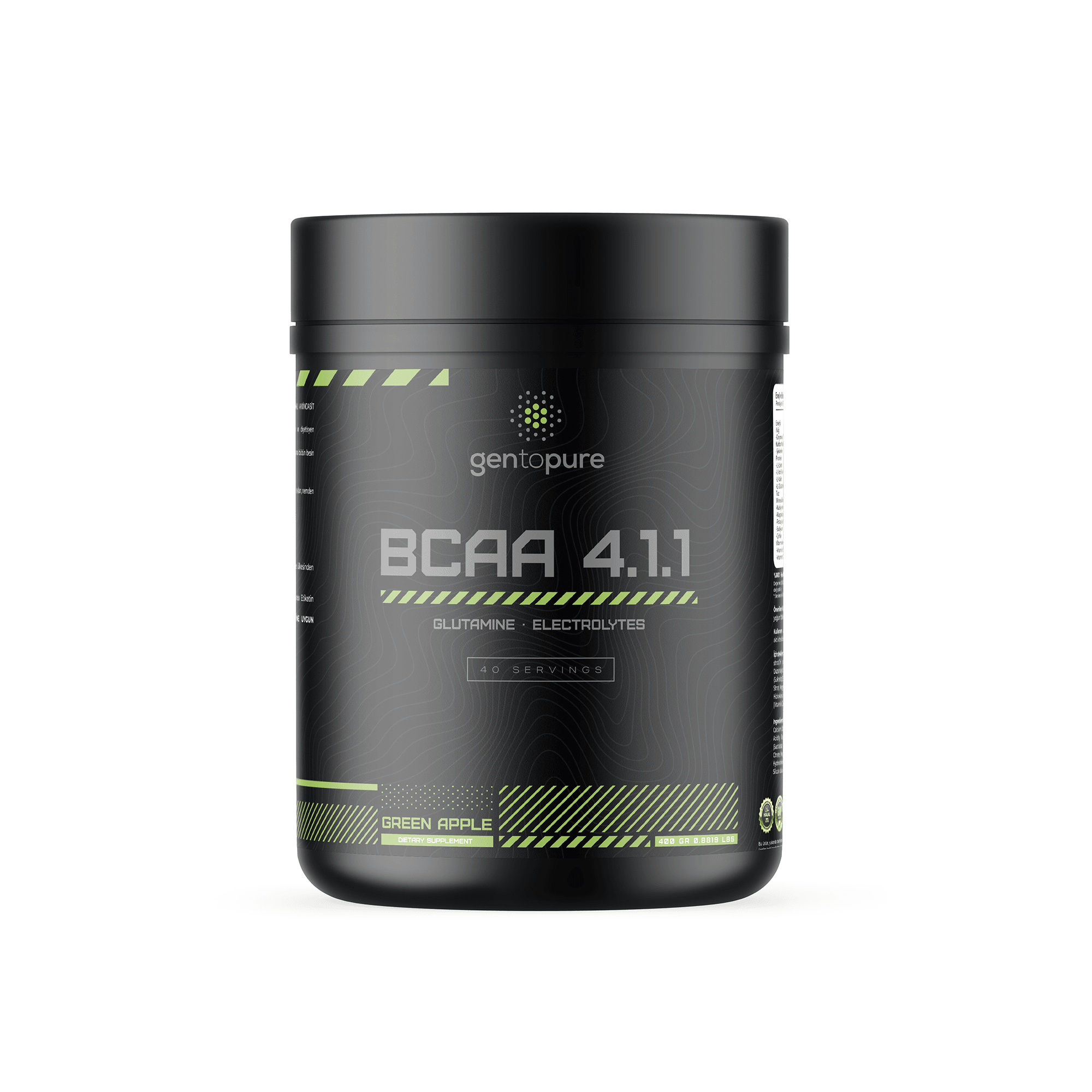 BCAA (Glutamine + Taurine) - 400g (YEŞİL ELMA)