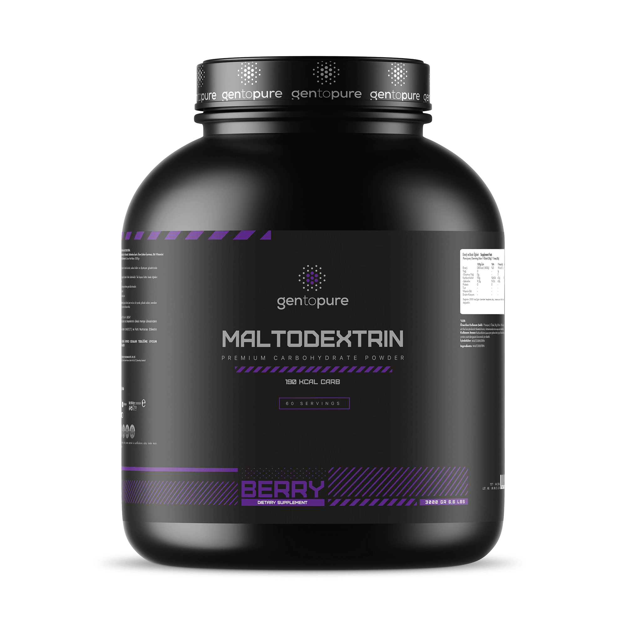 MALTODEXTRIN 3000g (BÖĞÜRTLEN)