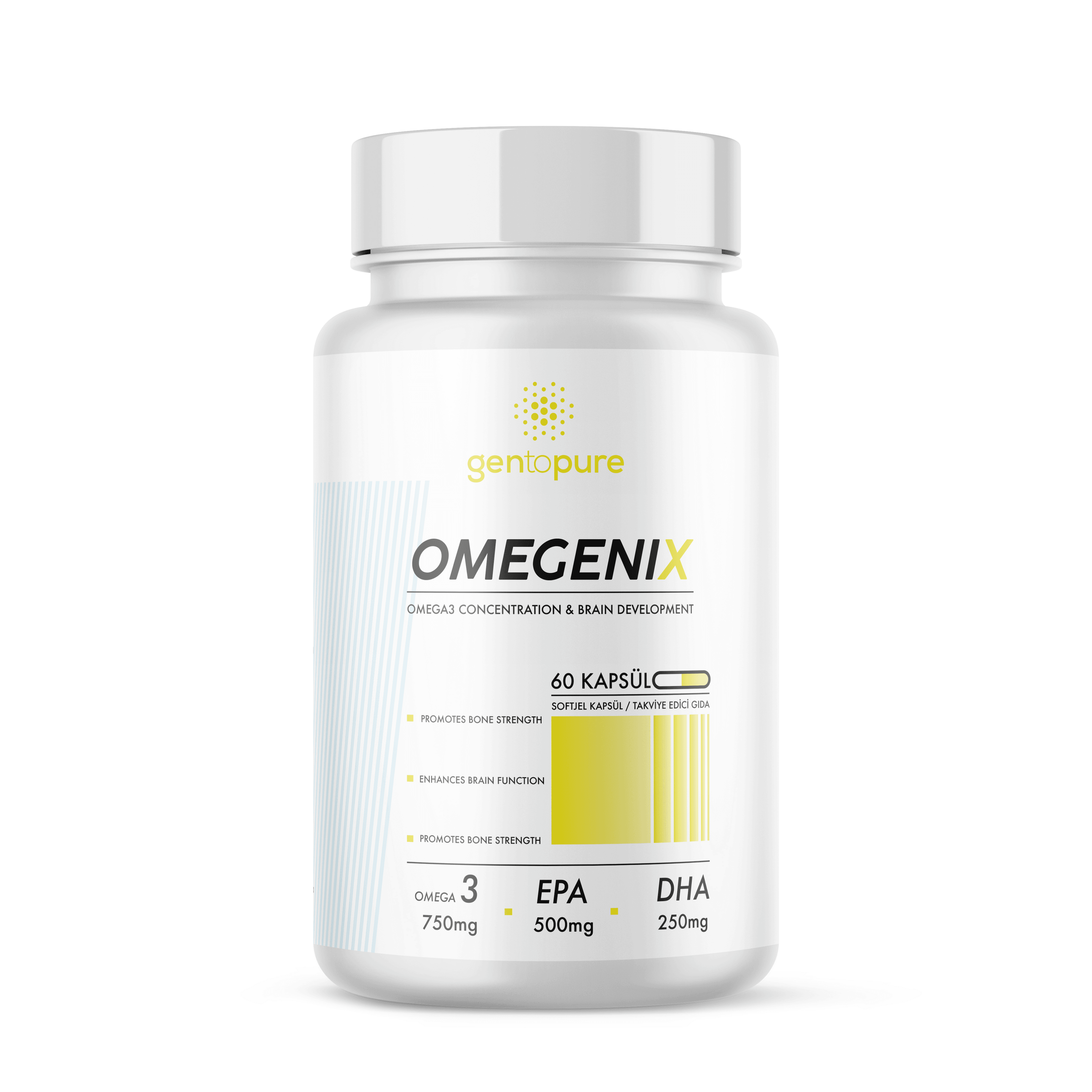 GENTOPURE OMEGENIX (OMEGA3) 60 KAPSÜL
