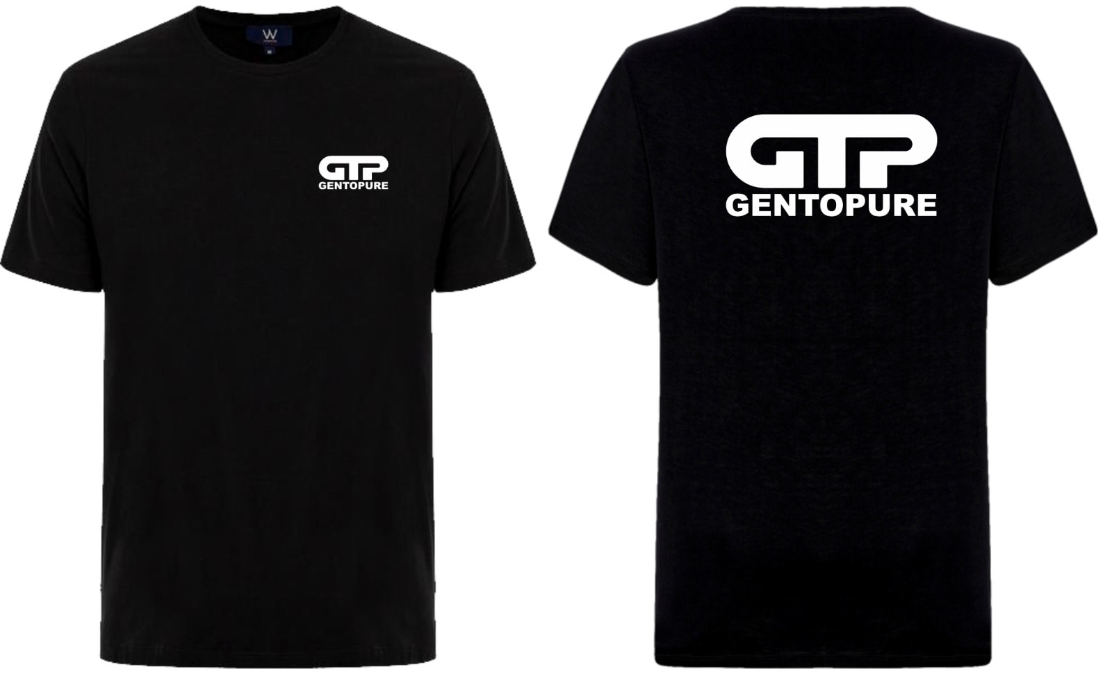 GENTOPURE (GTP) BASKILI BASİC T SHIRT