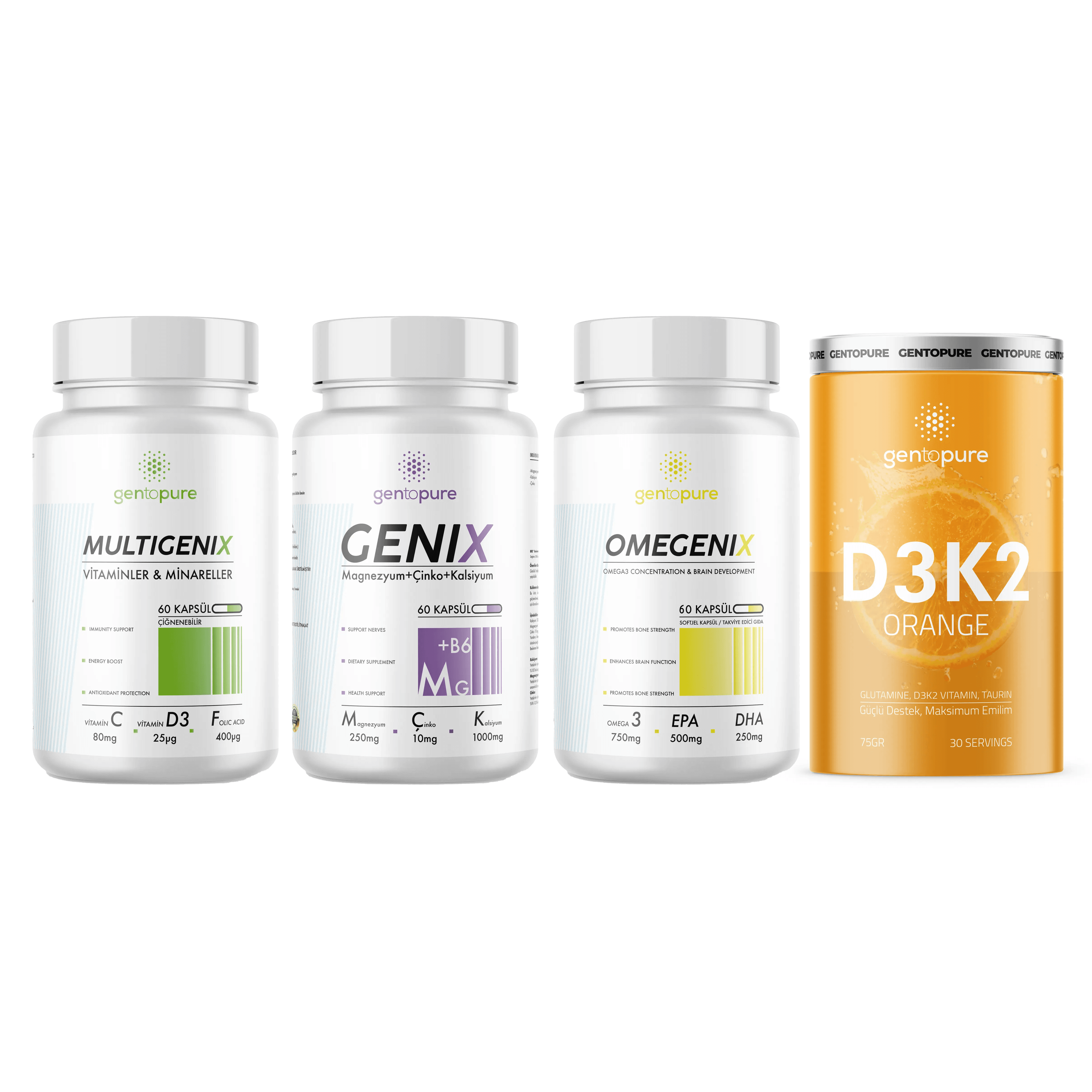 GENTOPURE VİTAMİN PAKETİ