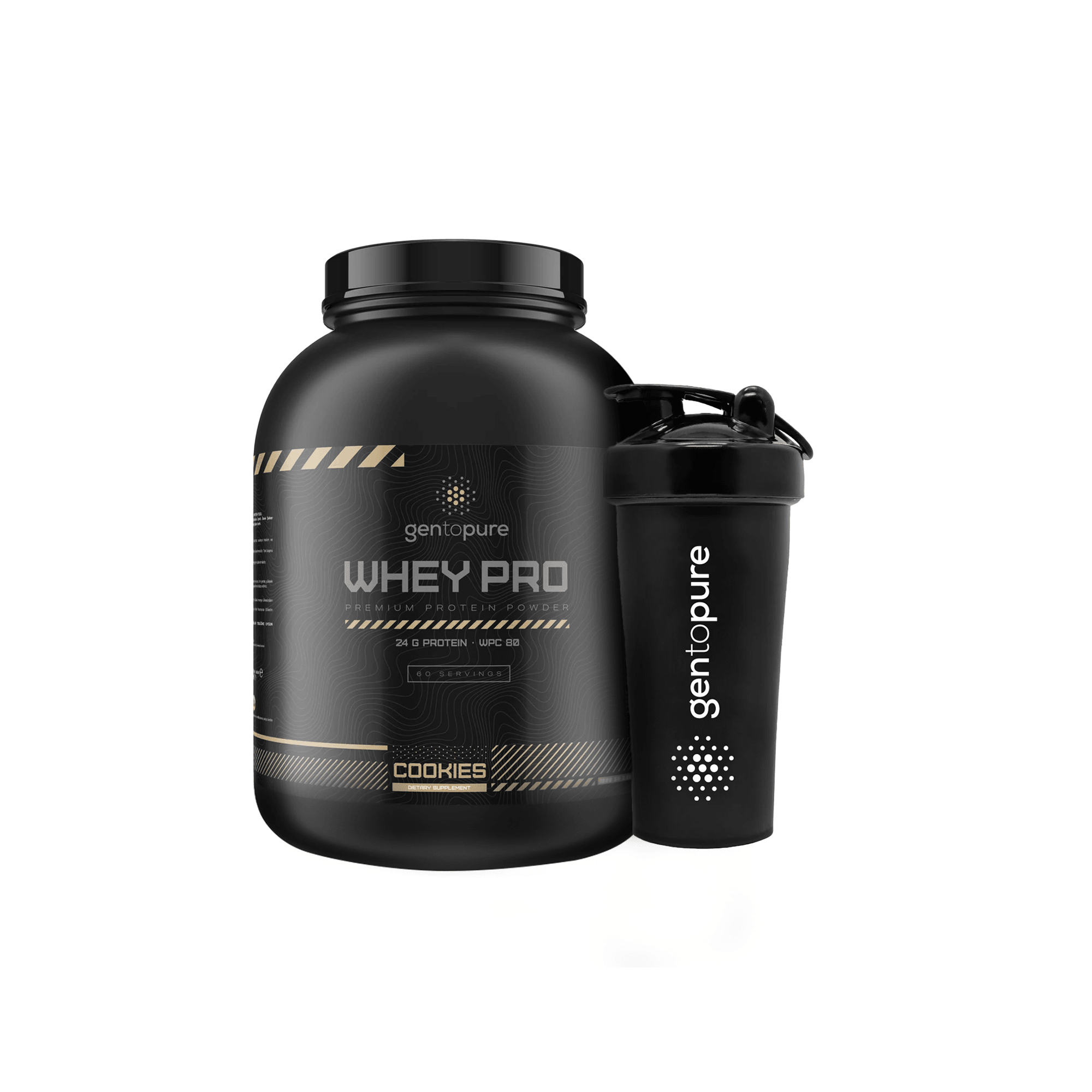 WHEY PRO - WPC 80 - 1800g (KURABİYE) + Shaker Hediye