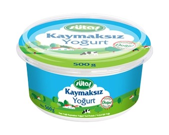 Sütaş Kaymaksız Yoğurt 500 Gr