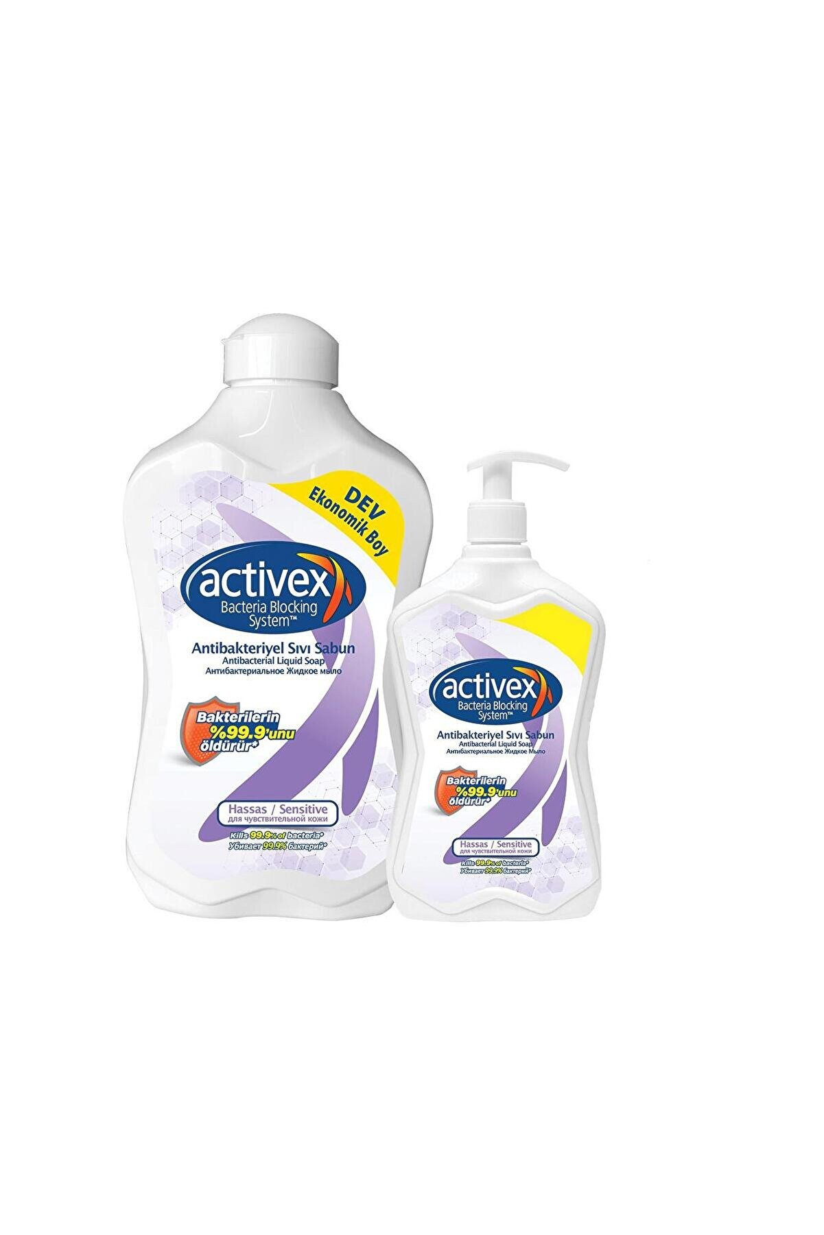 Activex Sıvı Sabun 1L + 500 Ml Hassas