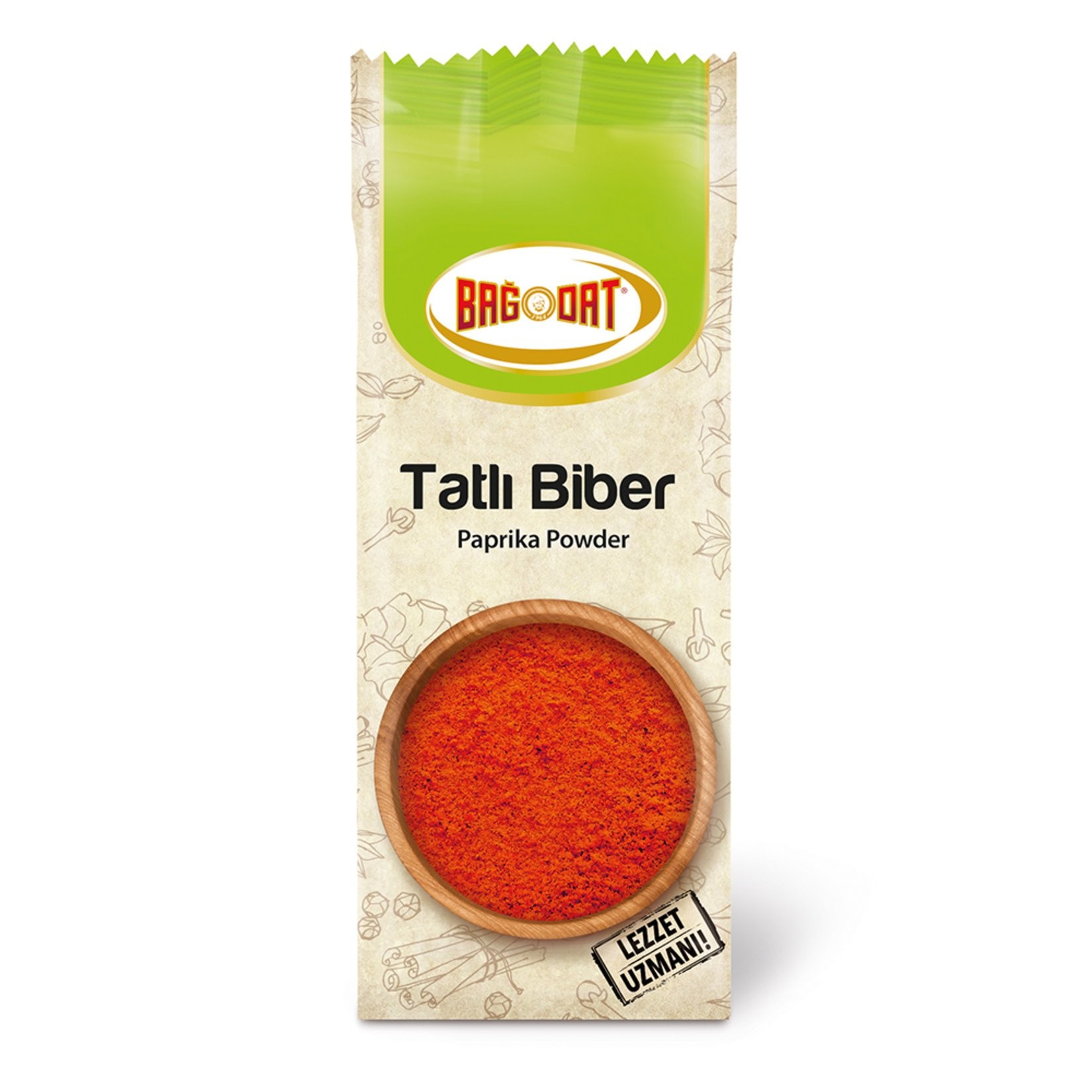 Bağdat Kırmızı Toz Tatlı Biber 75 Gr